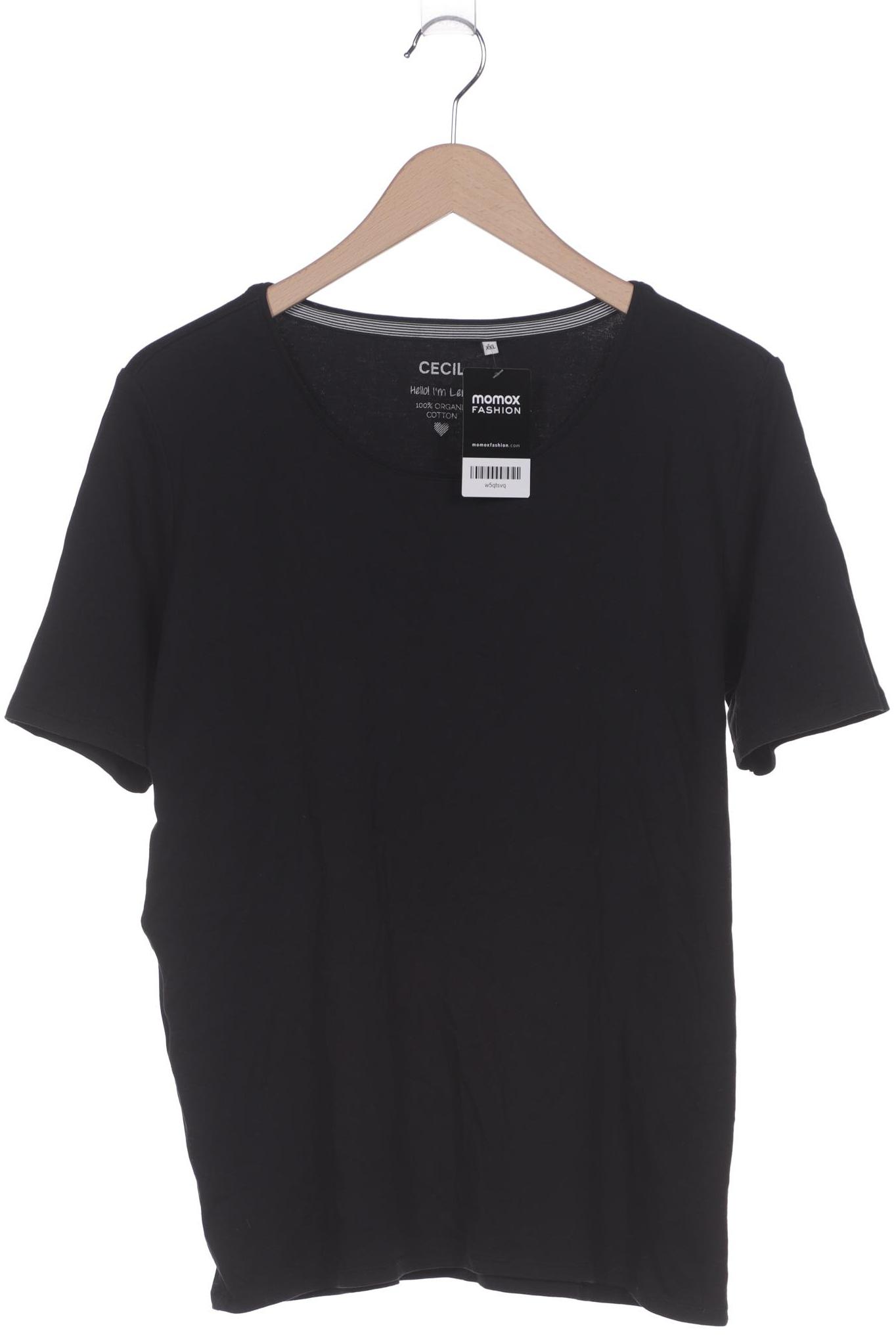 

Cecil Damen T-Shirt, schwarz, Gr. 46