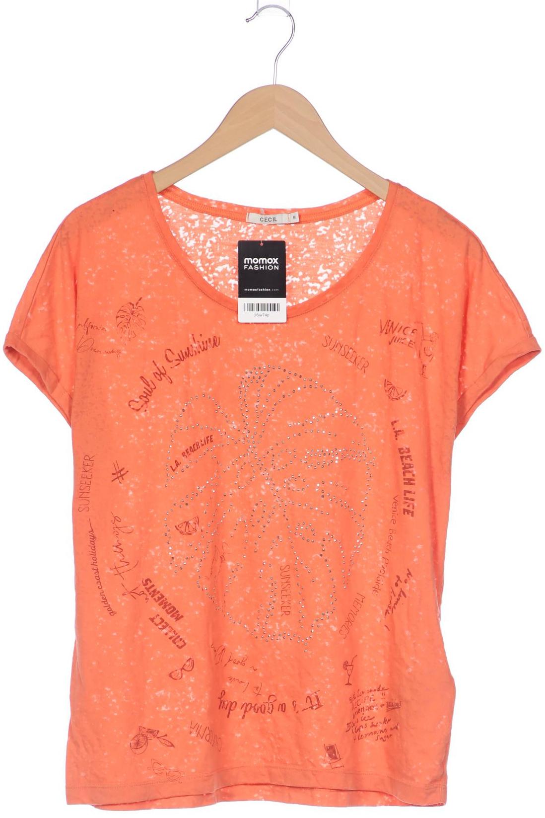 

Cecil Damen T-Shirt, orange, Gr. 38