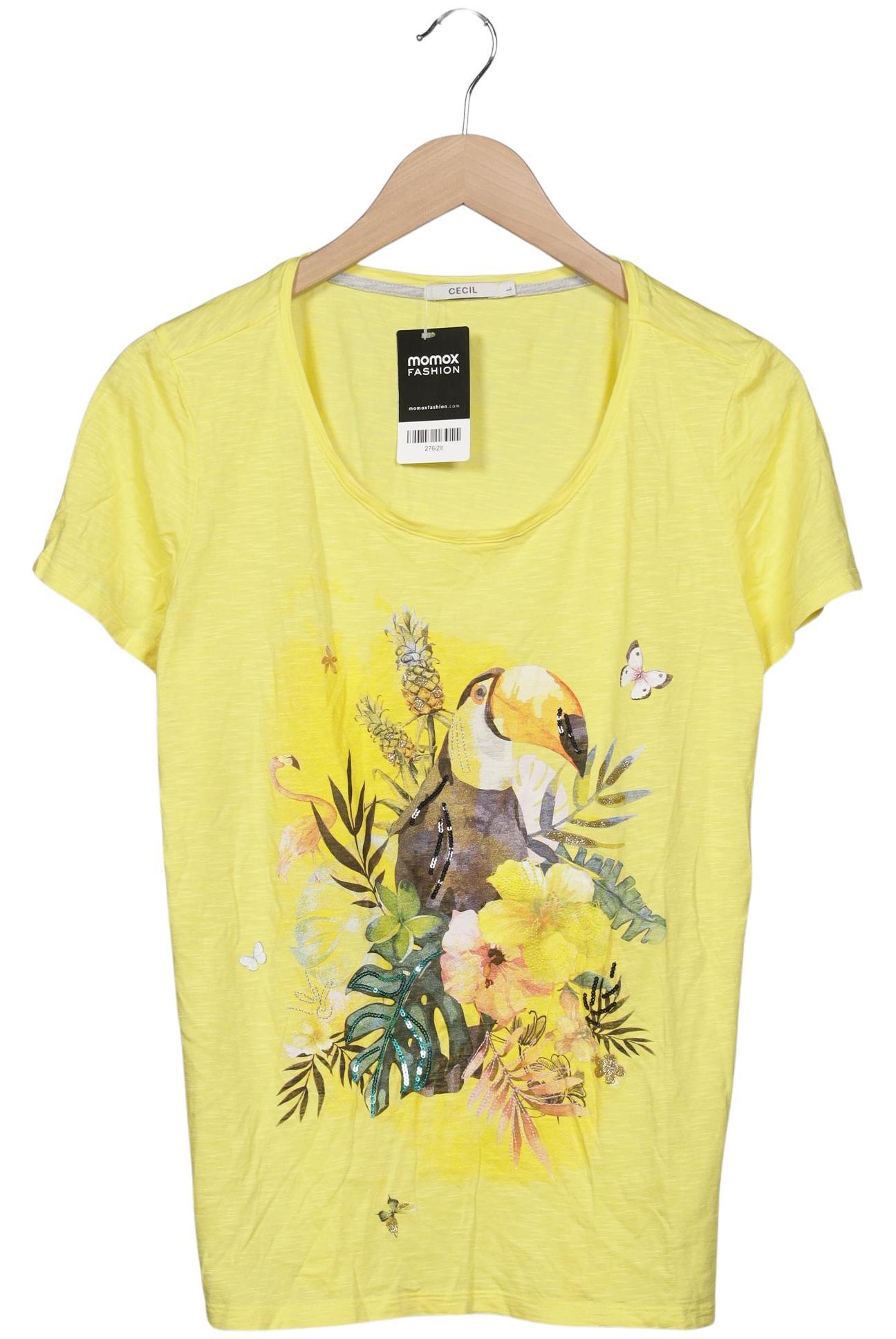 

Cecil Damen T-Shirt, gelb, Gr. 42