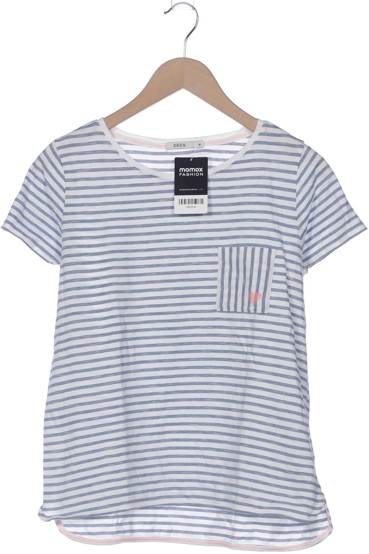 

Cecil Damen T-Shirt, weiß, Gr. 38