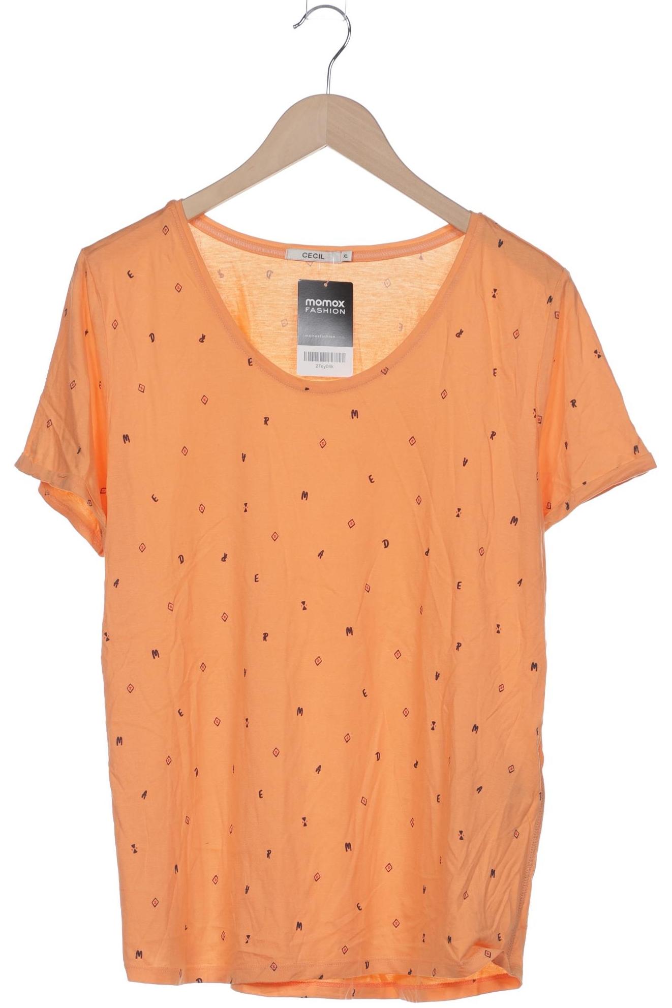 

Cecil Damen T-Shirt, orange, Gr. 44
