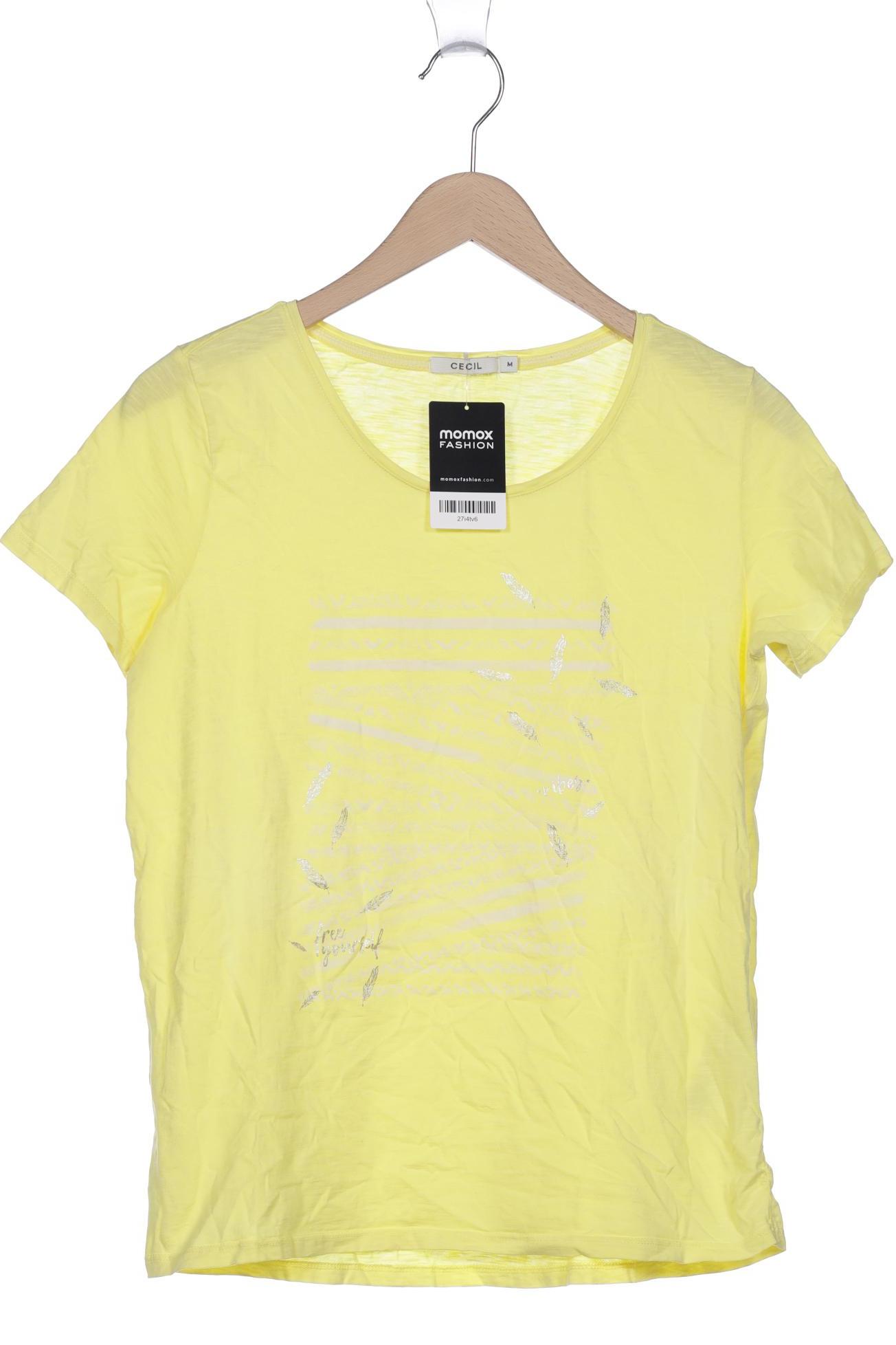 

CECIL Damen T-Shirt, gelb