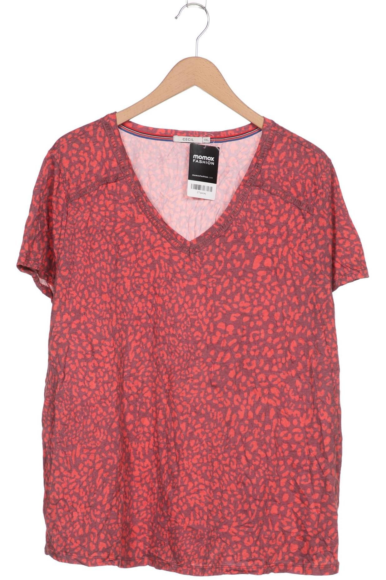 

CECIL Damen T-Shirt, bordeaux