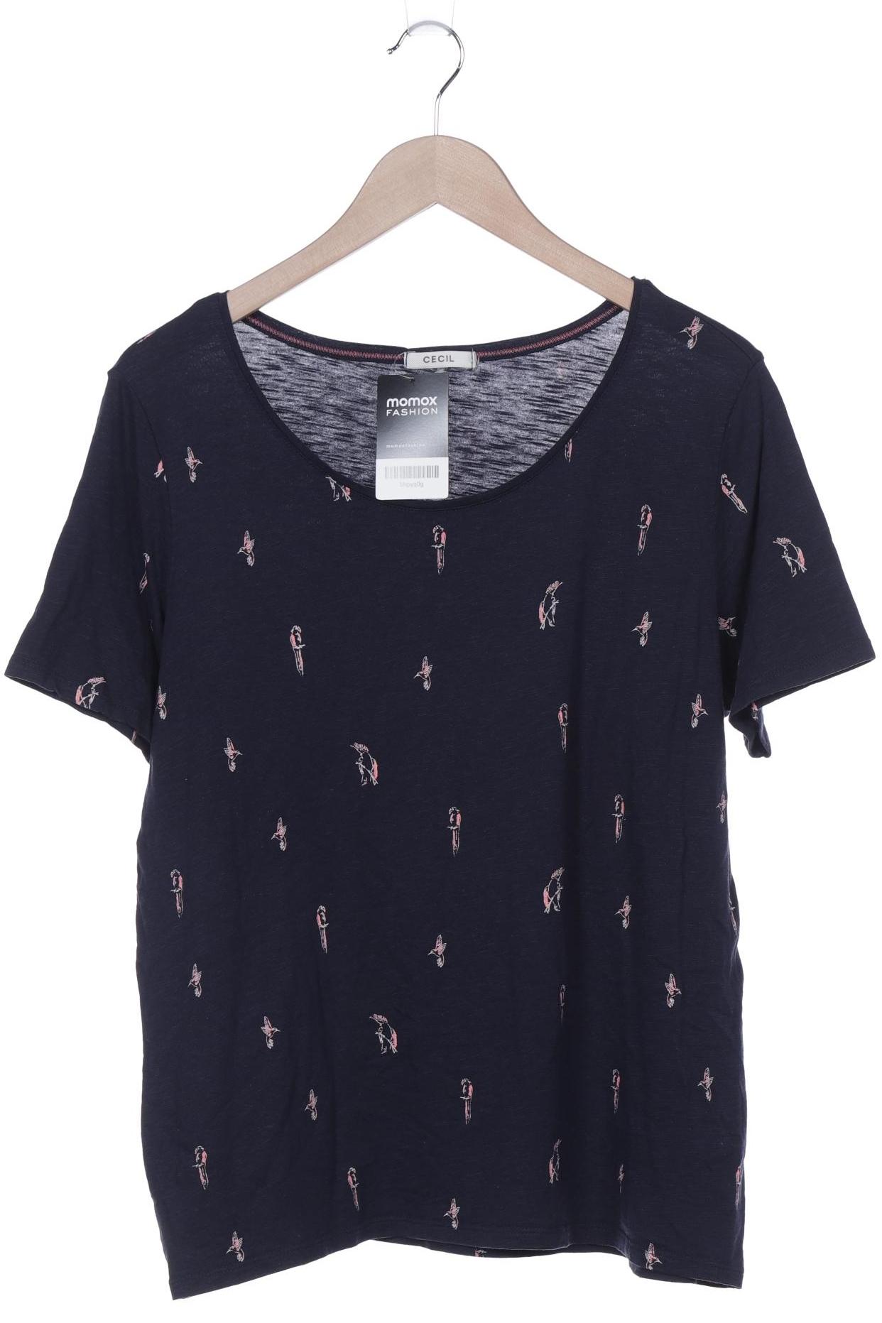 

Cecil Damen T-Shirt, marineblau, Gr. 42