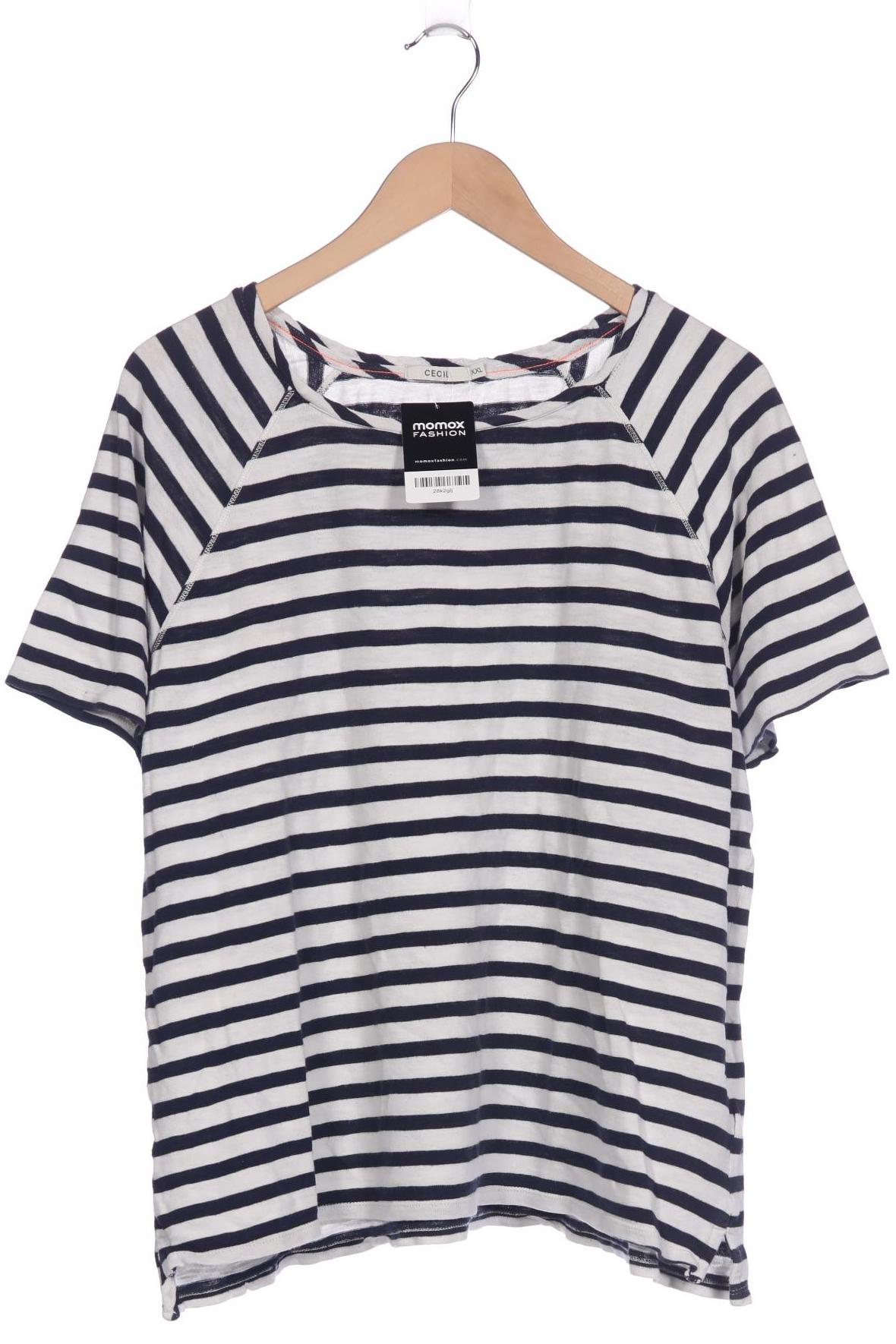 

Cecil Damen T-Shirt, weiß, Gr. 46