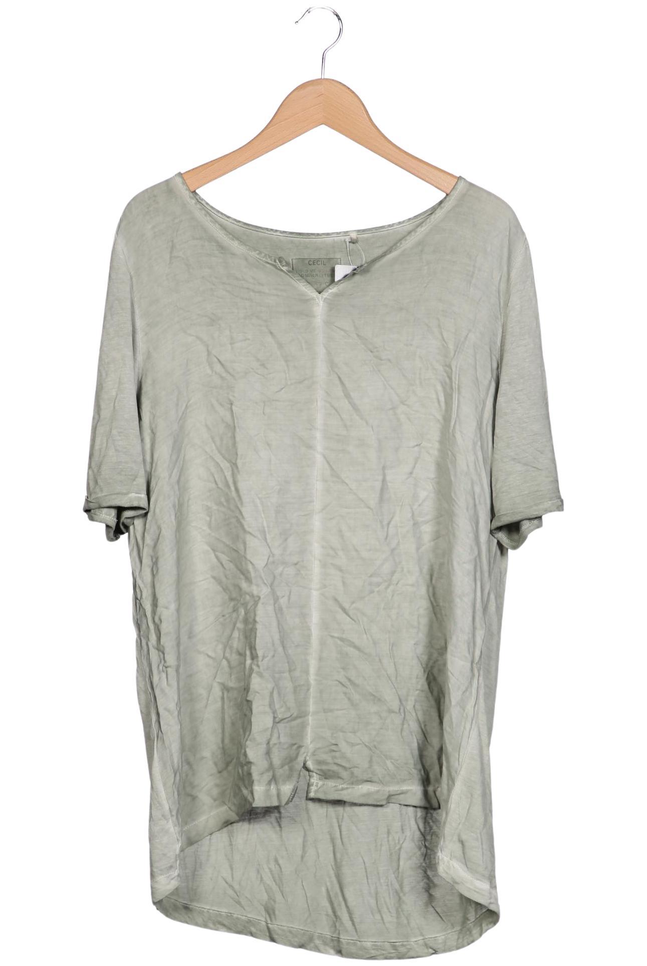 

Cecil Damen T-Shirt, hellgrün, Gr. 44