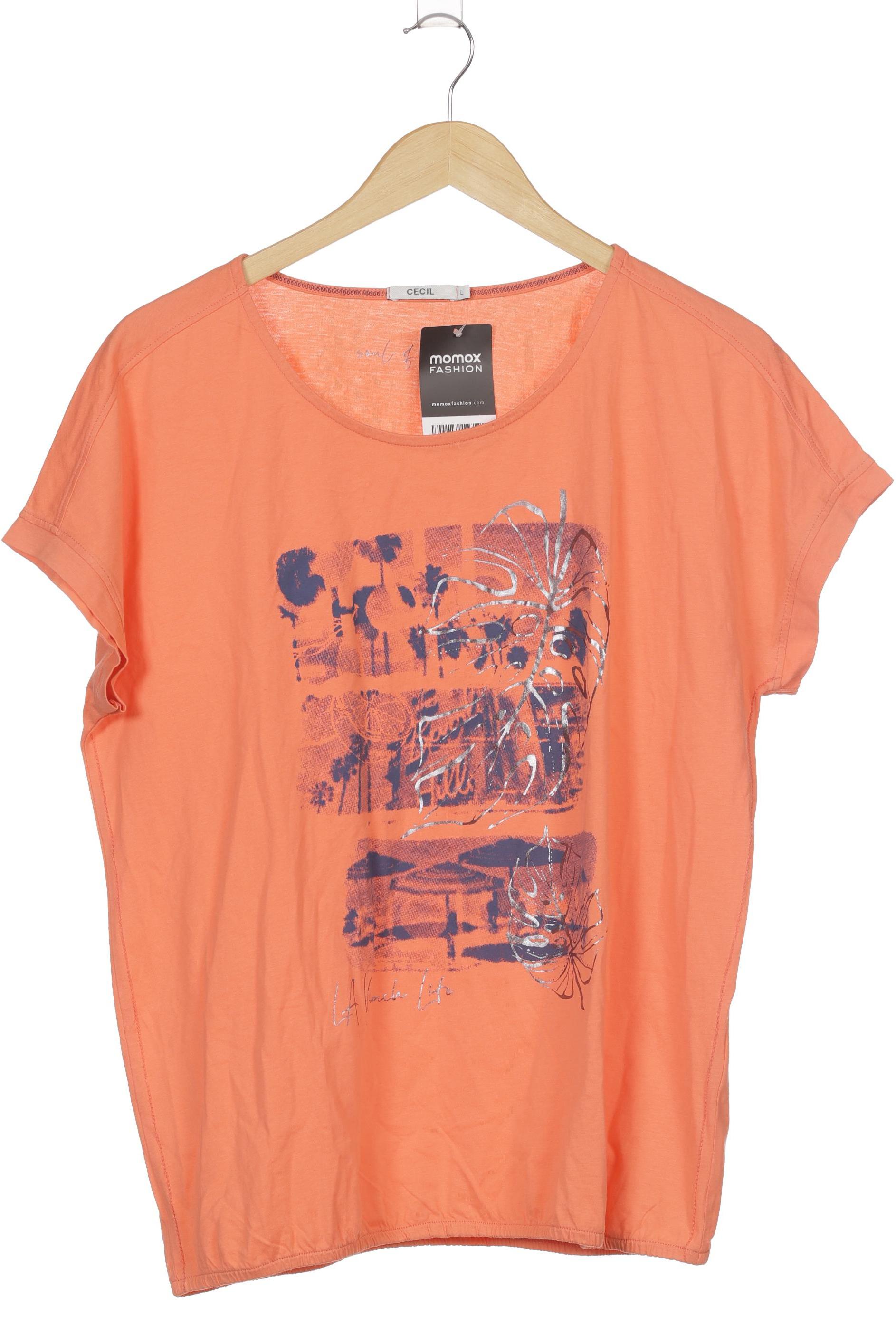 

Cecil Damen T-Shirt, orange, Gr. 42