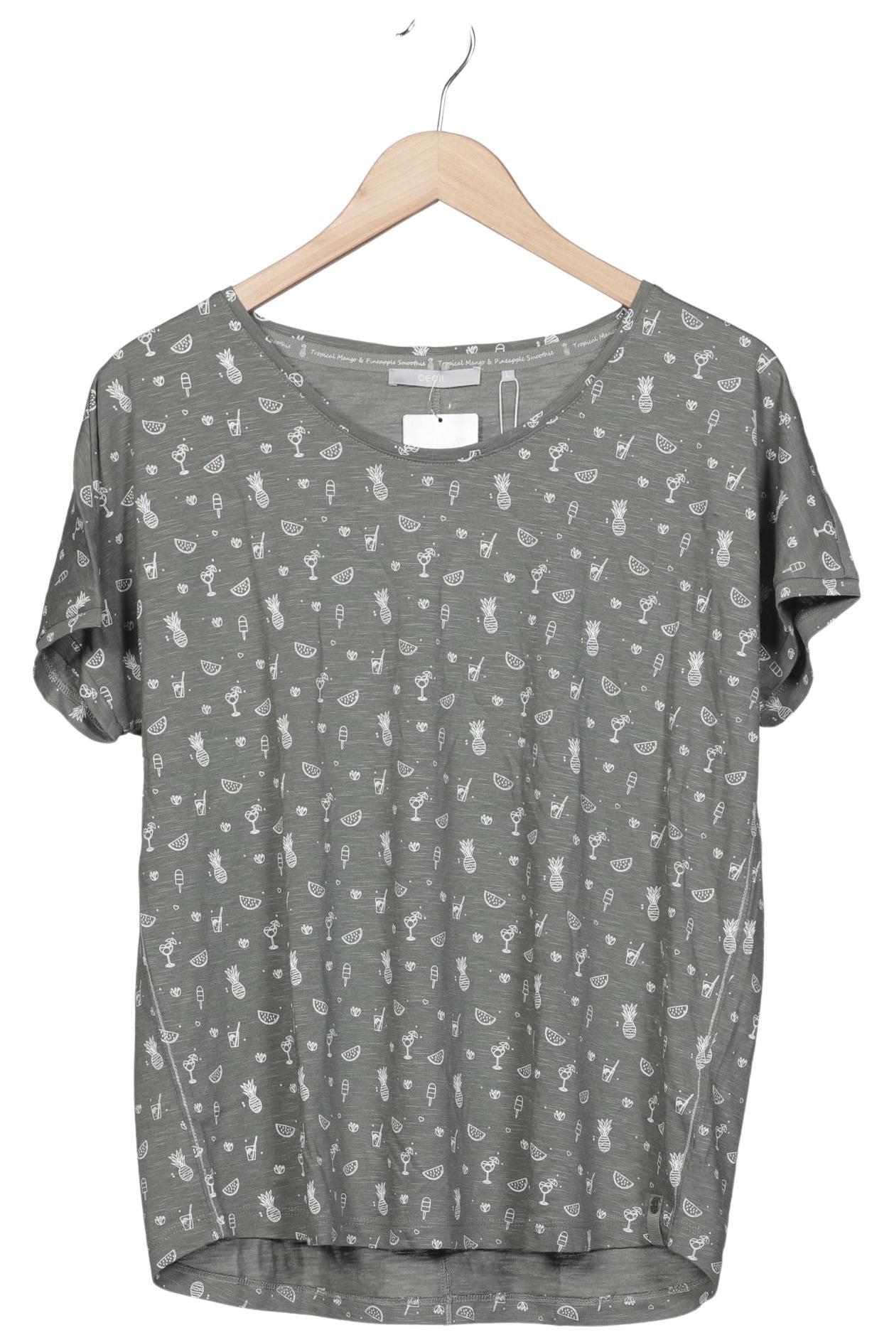 

Cecil Damen T-Shirt, grün, Gr. 42