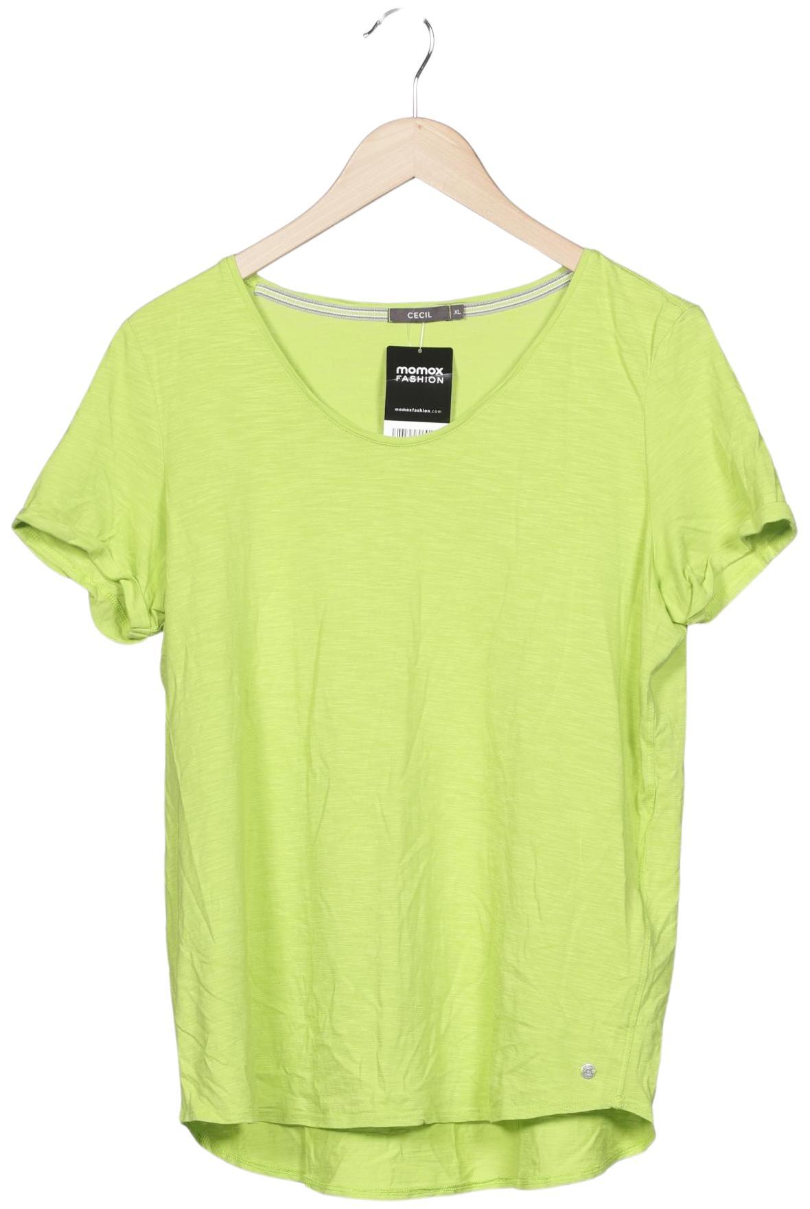 

Cecil Damen T-Shirt, hellgrün, Gr. 44