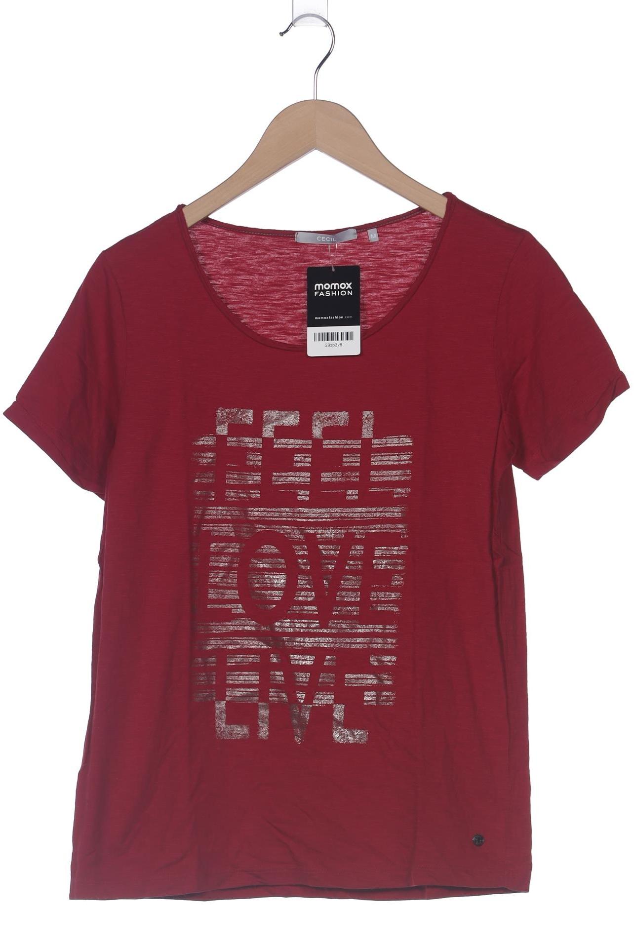 

Cecil Damen T-Shirt, bordeaux, Gr. 38