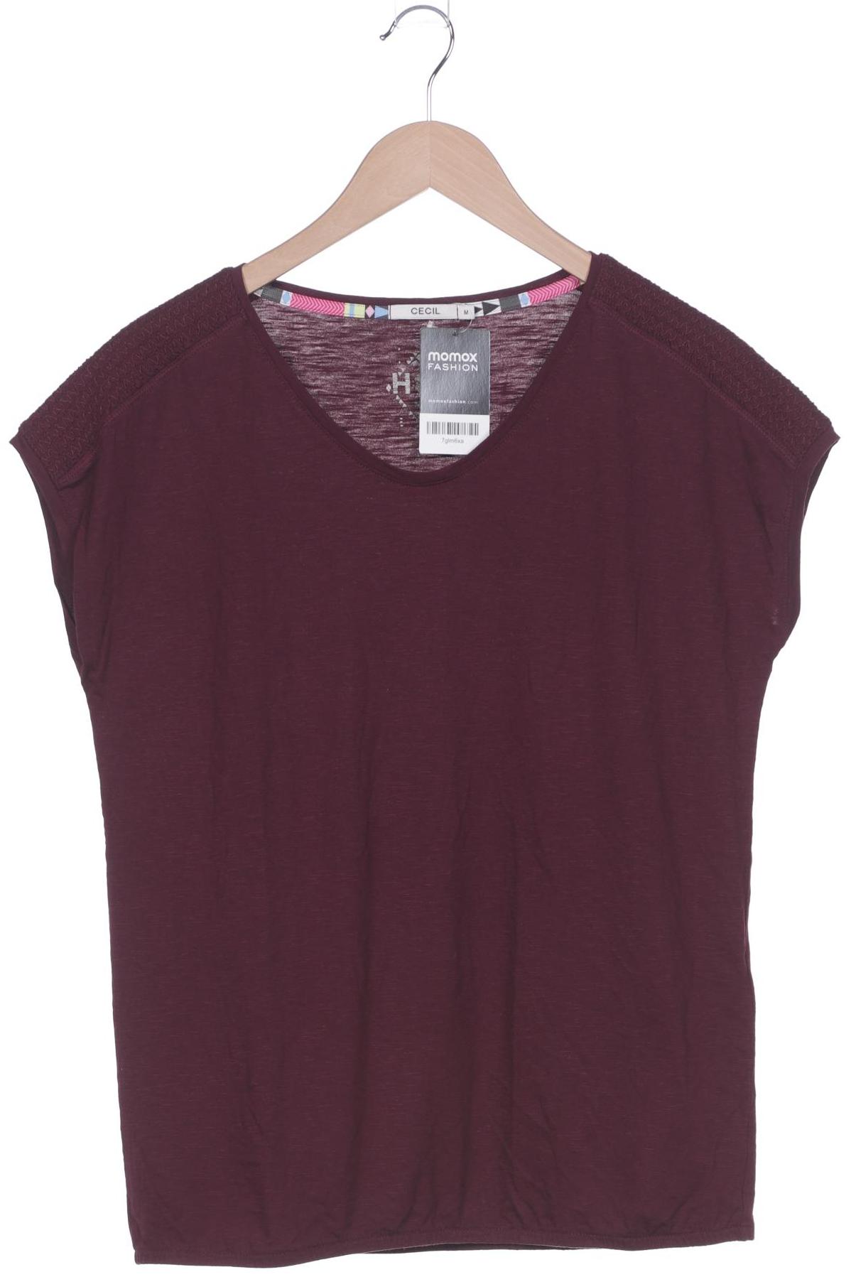 

Cecil Damen T-Shirt, bordeaux, Gr. 38