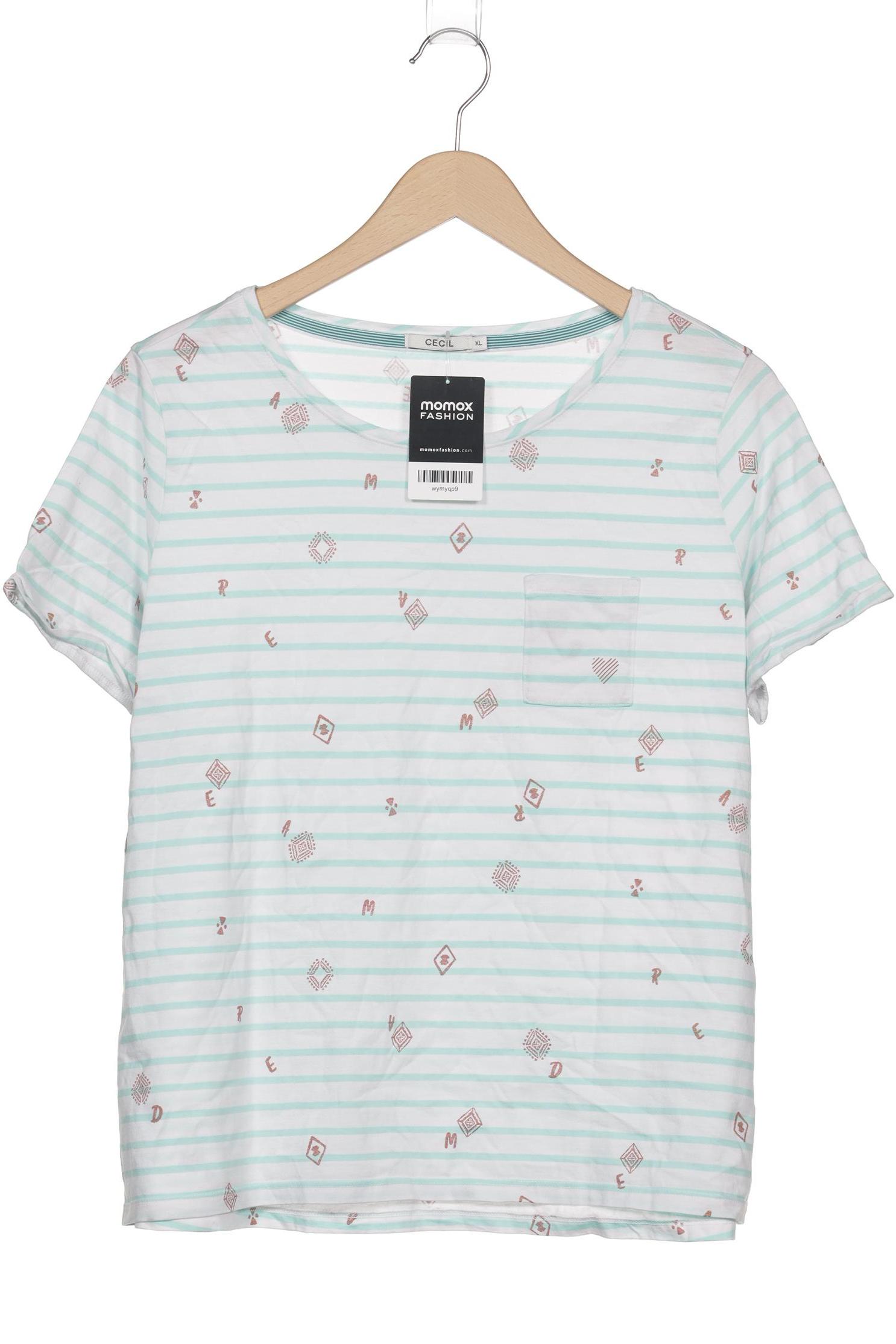 

Cecil Damen T-Shirt, weiß, Gr. 44