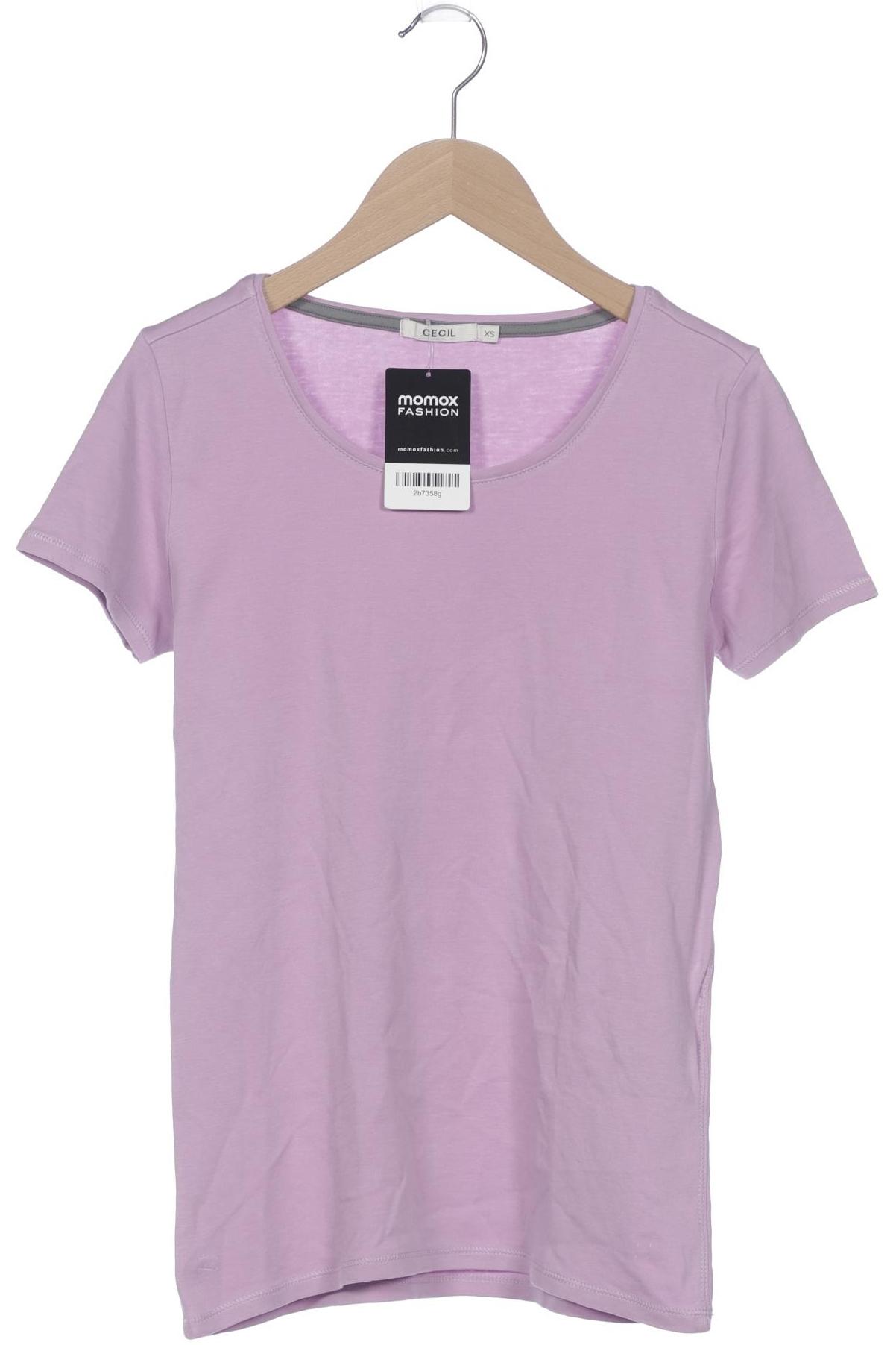 

Cecil Damen T-Shirt, flieder, Gr. 34