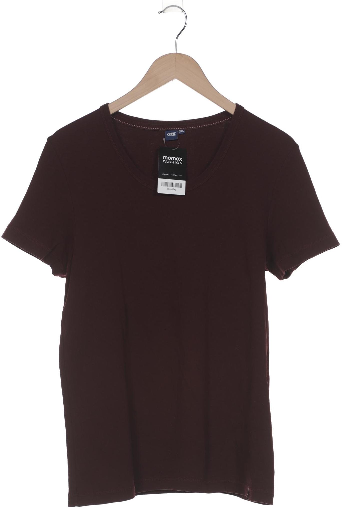 

Cecil Damen T-Shirt, bordeaux, Gr. 46