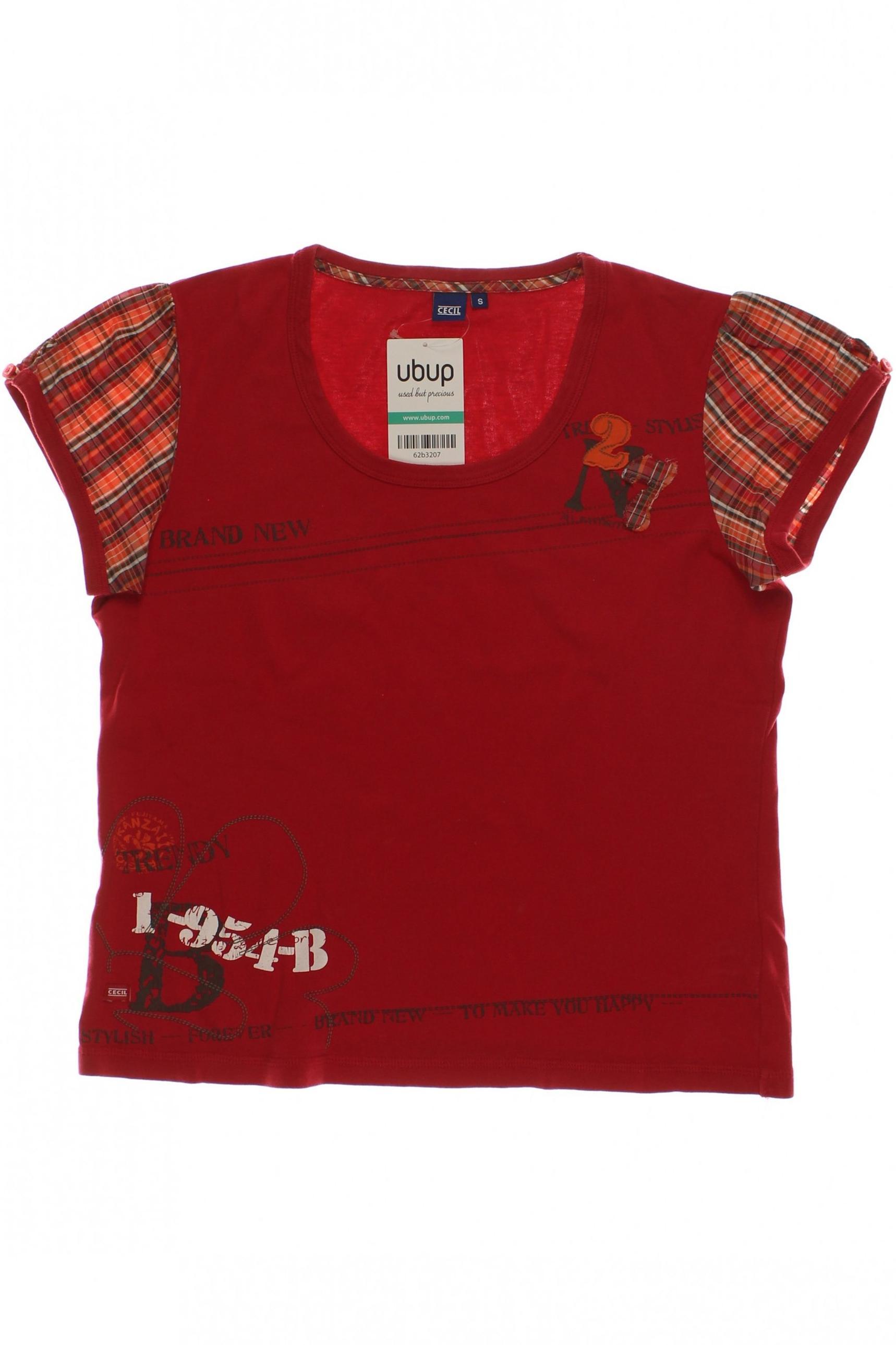 

Cecil Damen T-Shirt, rot, Gr. 36