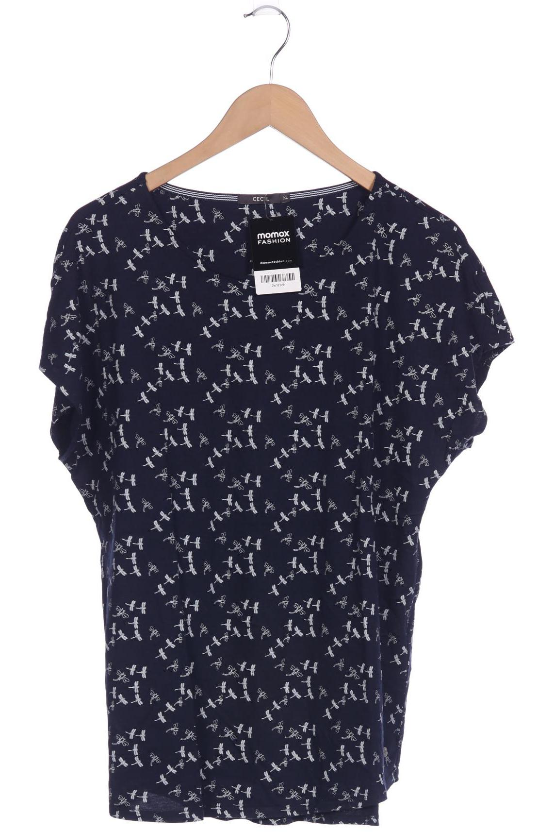 

Cecil Damen T-Shirt, marineblau, Gr. 44