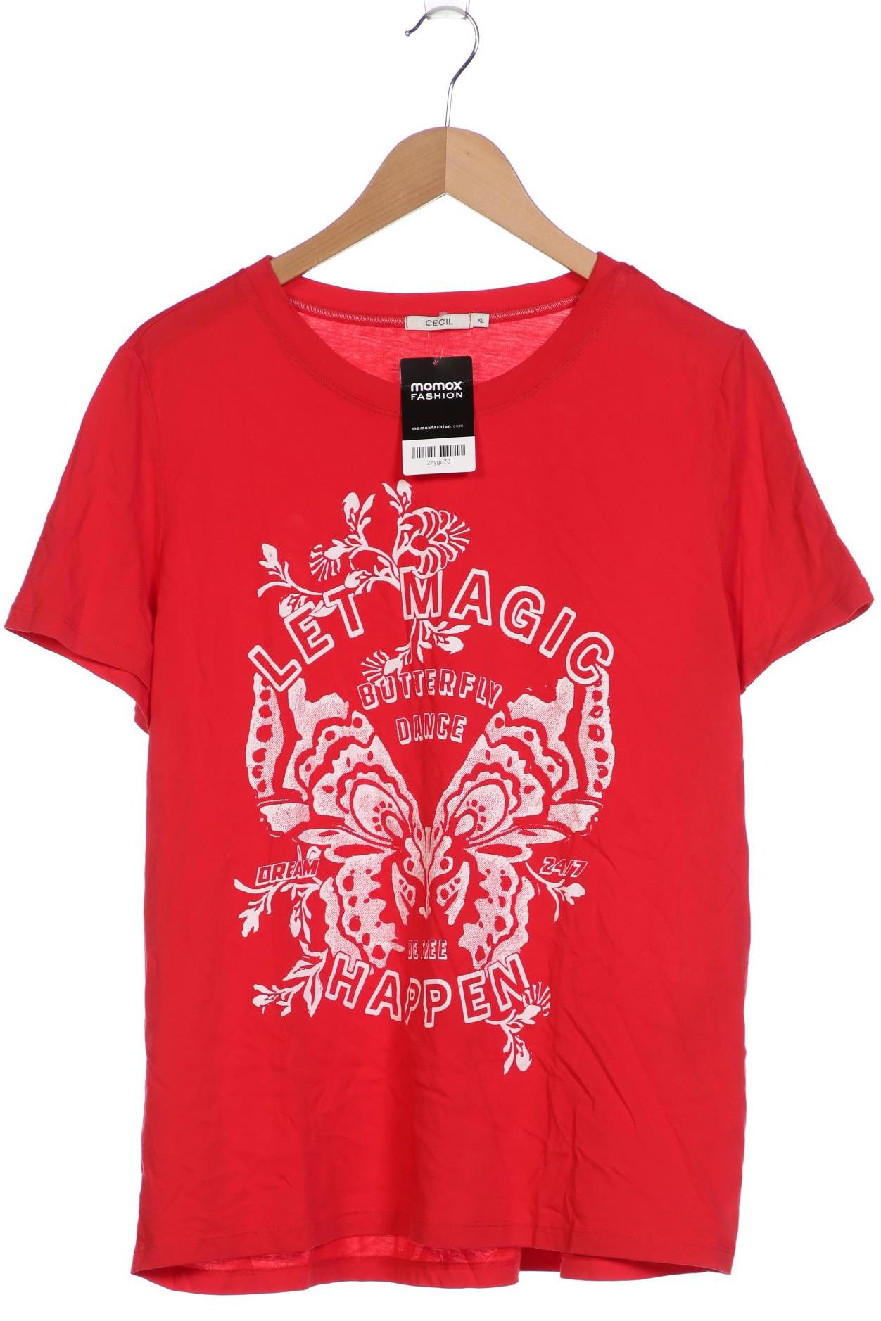 

Cecil Damen T-Shirt, rot, Gr. 44