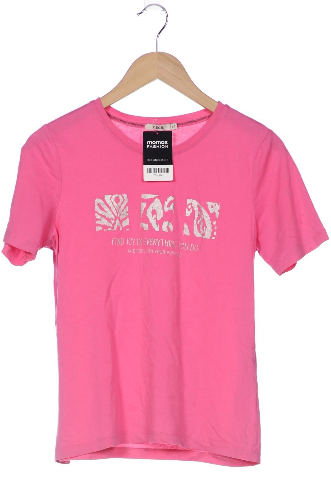 

Cecil Damen T-Shirt, pink, Gr. 34