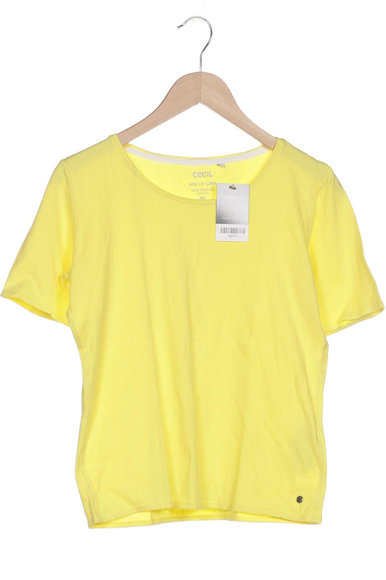 

Cecil Damen T-Shirt, gelb, Gr. 38