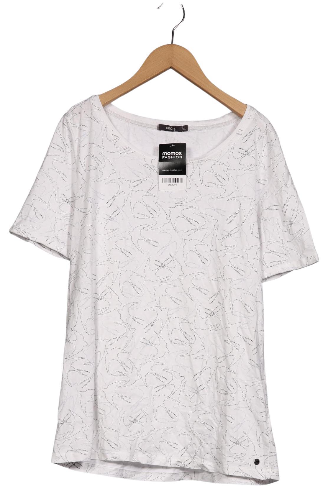 

Cecil Damen T-Shirt, weiß, Gr. 44