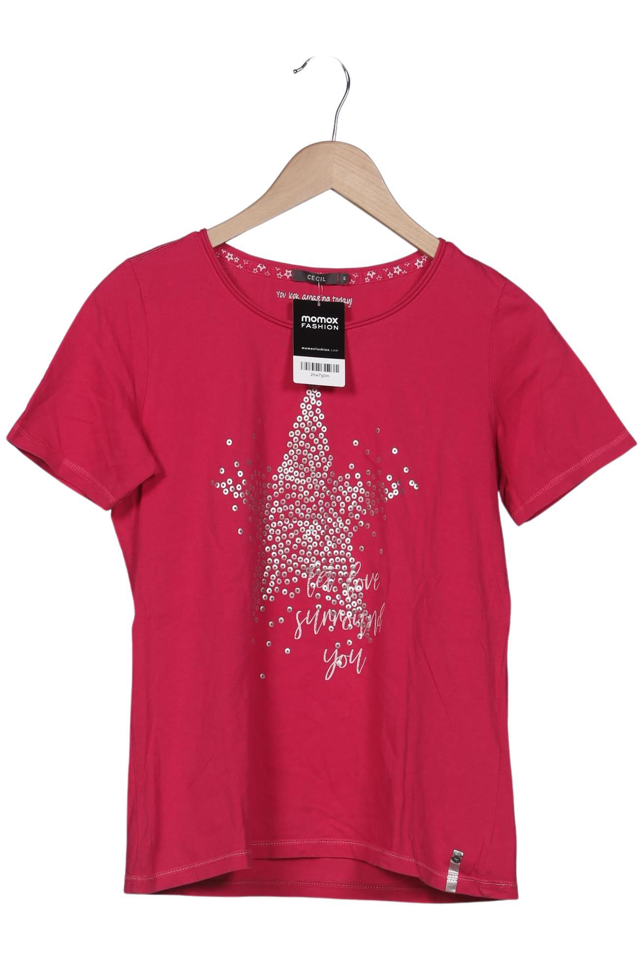 

Cecil Damen T-Shirt, pink, Gr. 36