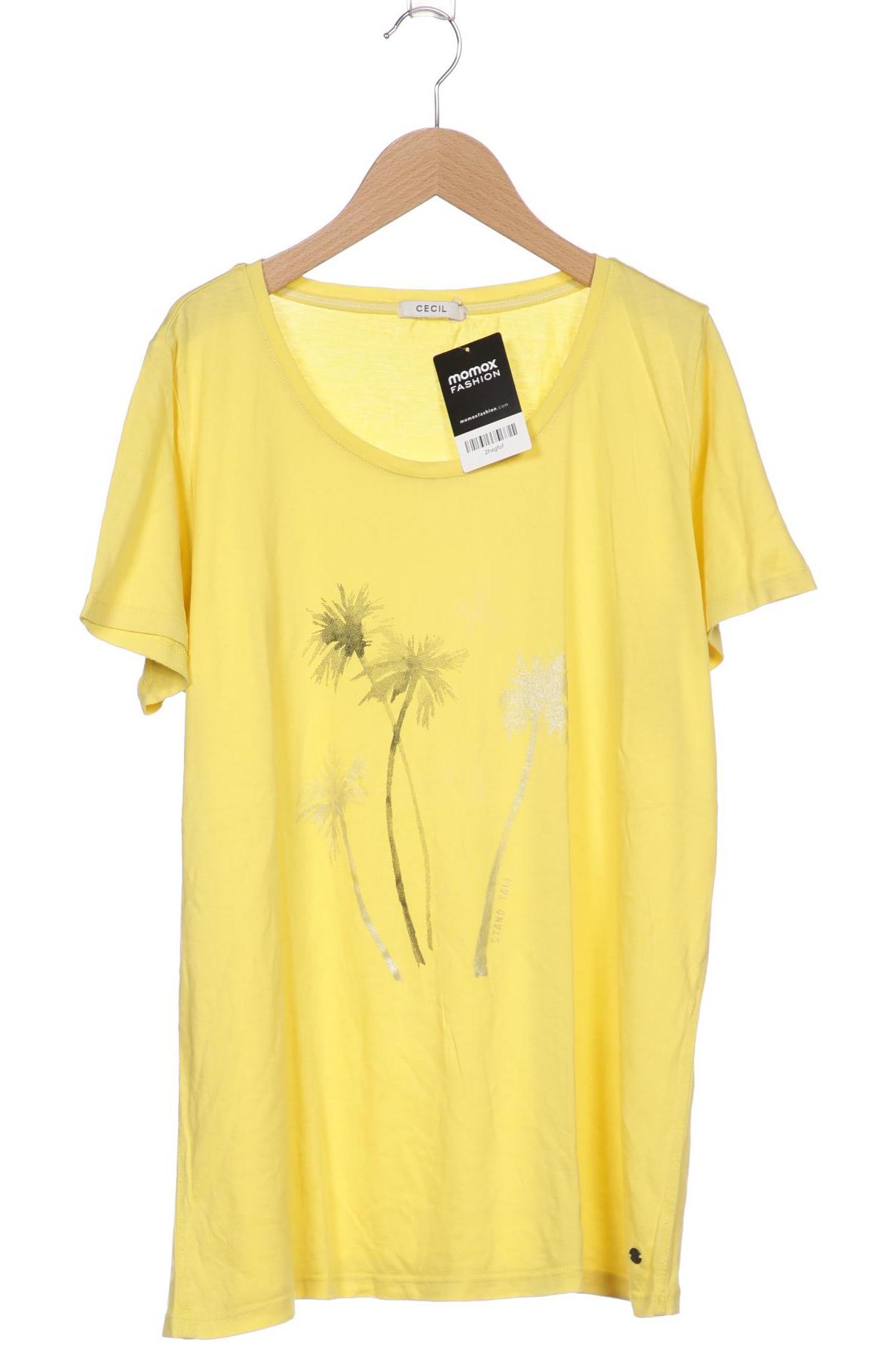 

CECIL Damen T-Shirt, gelb