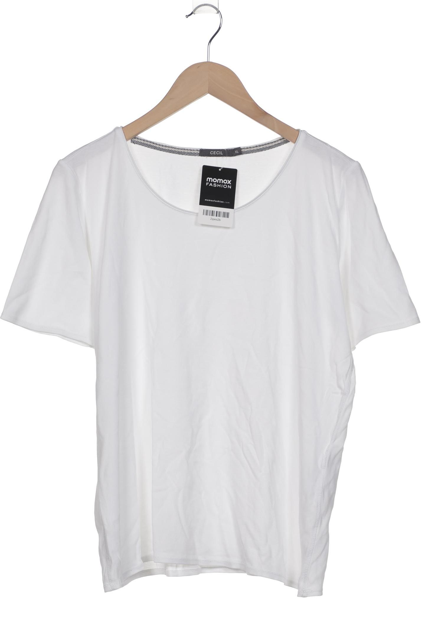 

Cecil Damen T-Shirt, weiß, Gr. 44