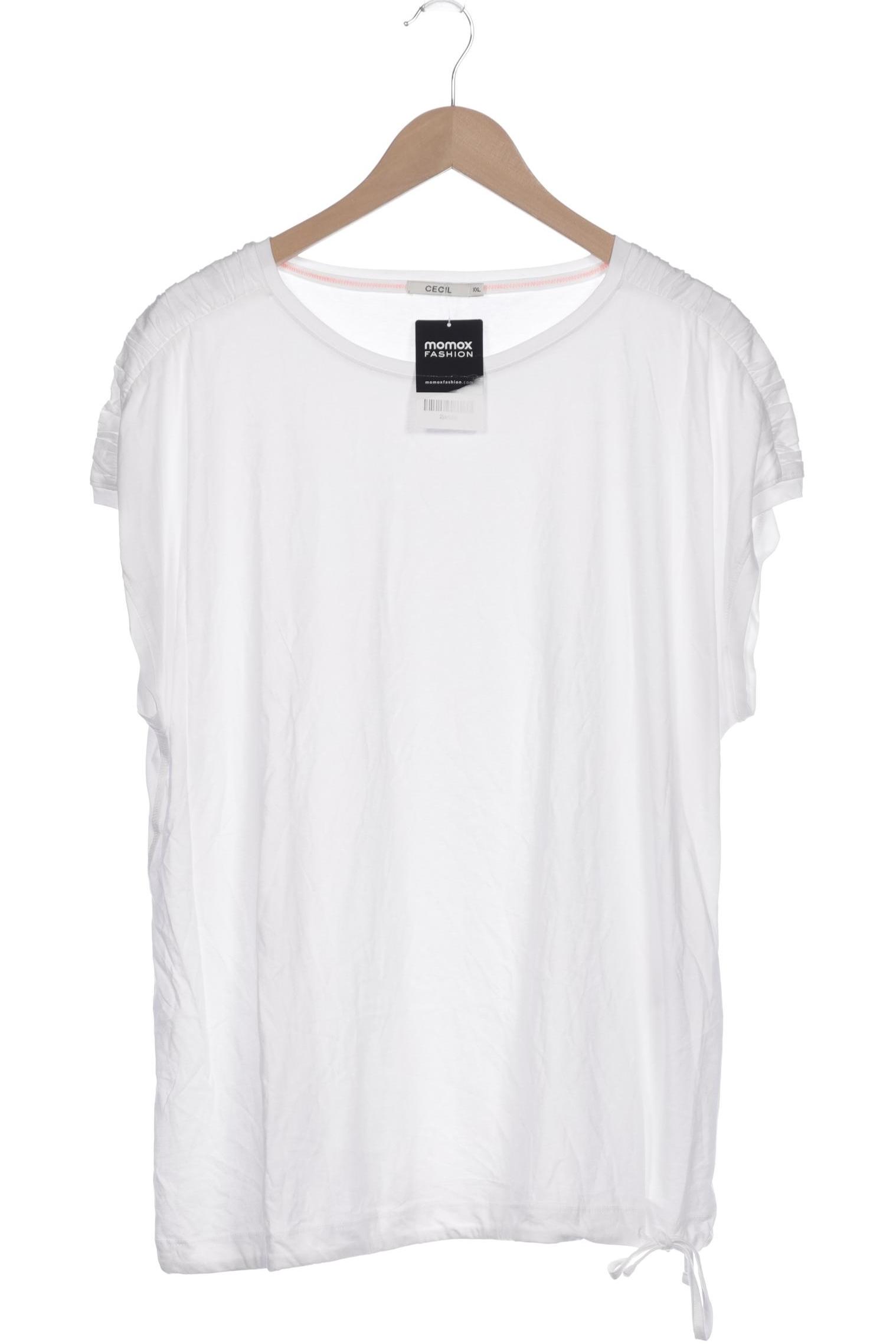 

Cecil Damen T-Shirt, weiß, Gr. 46