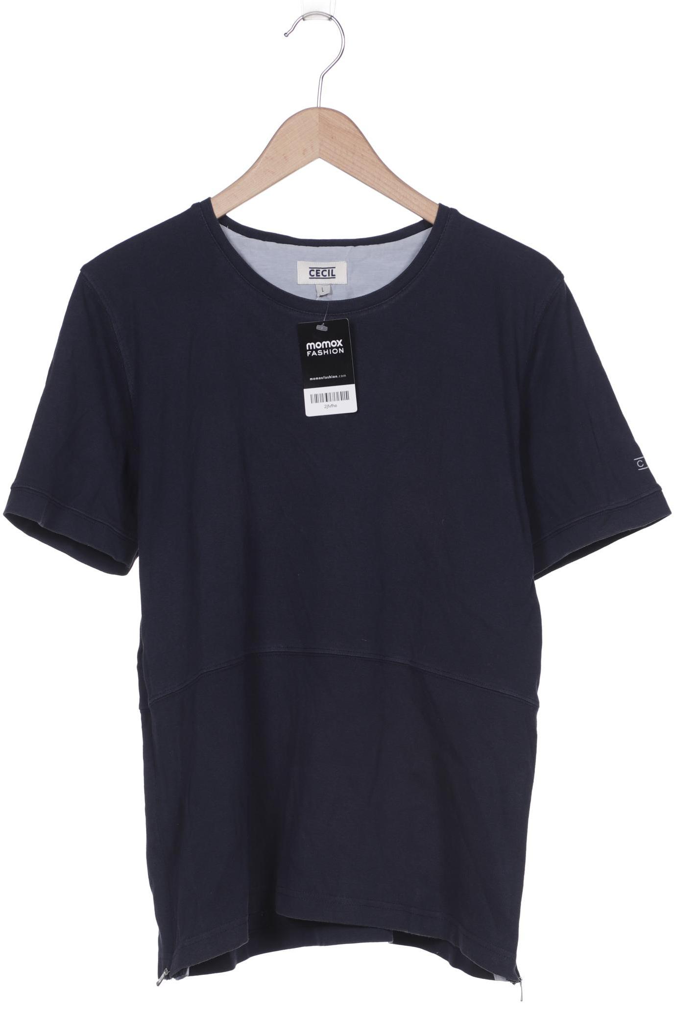 

CECIL Damen T-Shirt, marineblau