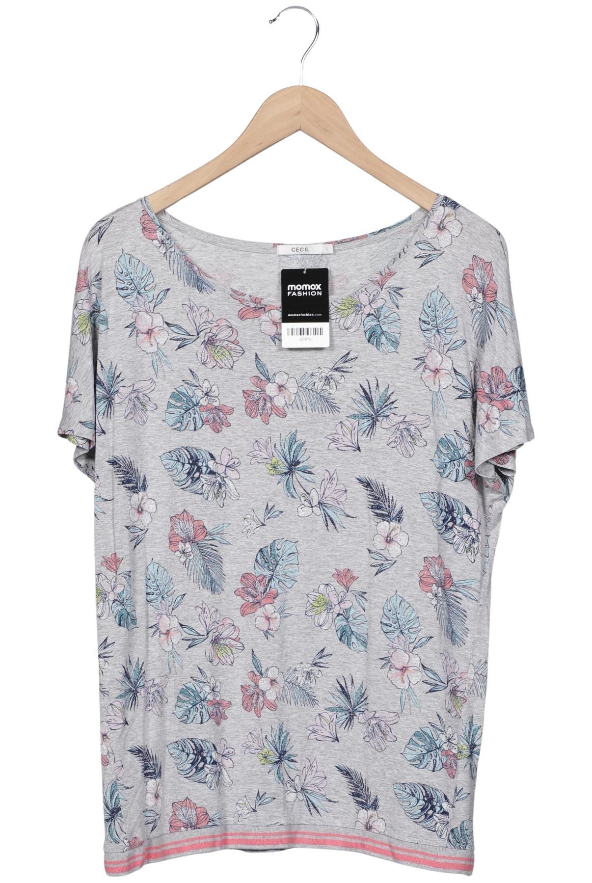 

Cecil Damen T-Shirt, grau, Gr. 42