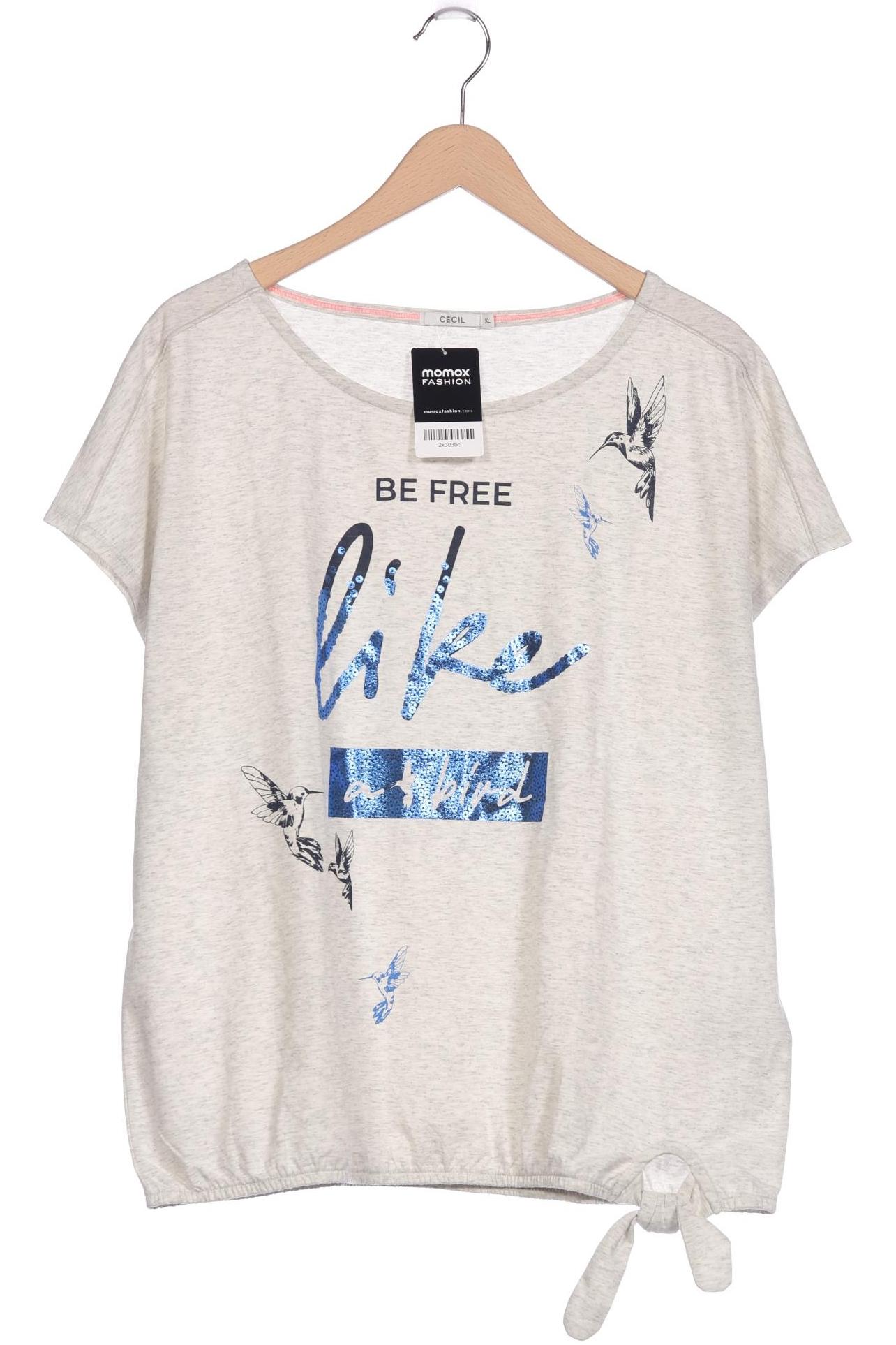 

Cecil Damen T-Shirt, grau, Gr. 44