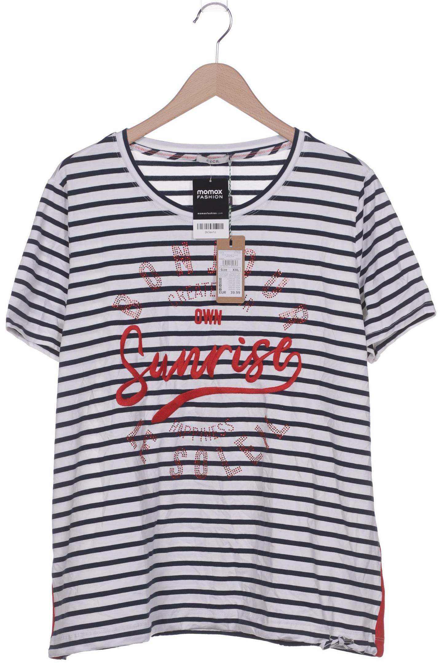 

Cecil Damen T-Shirt, marineblau, Gr. 46