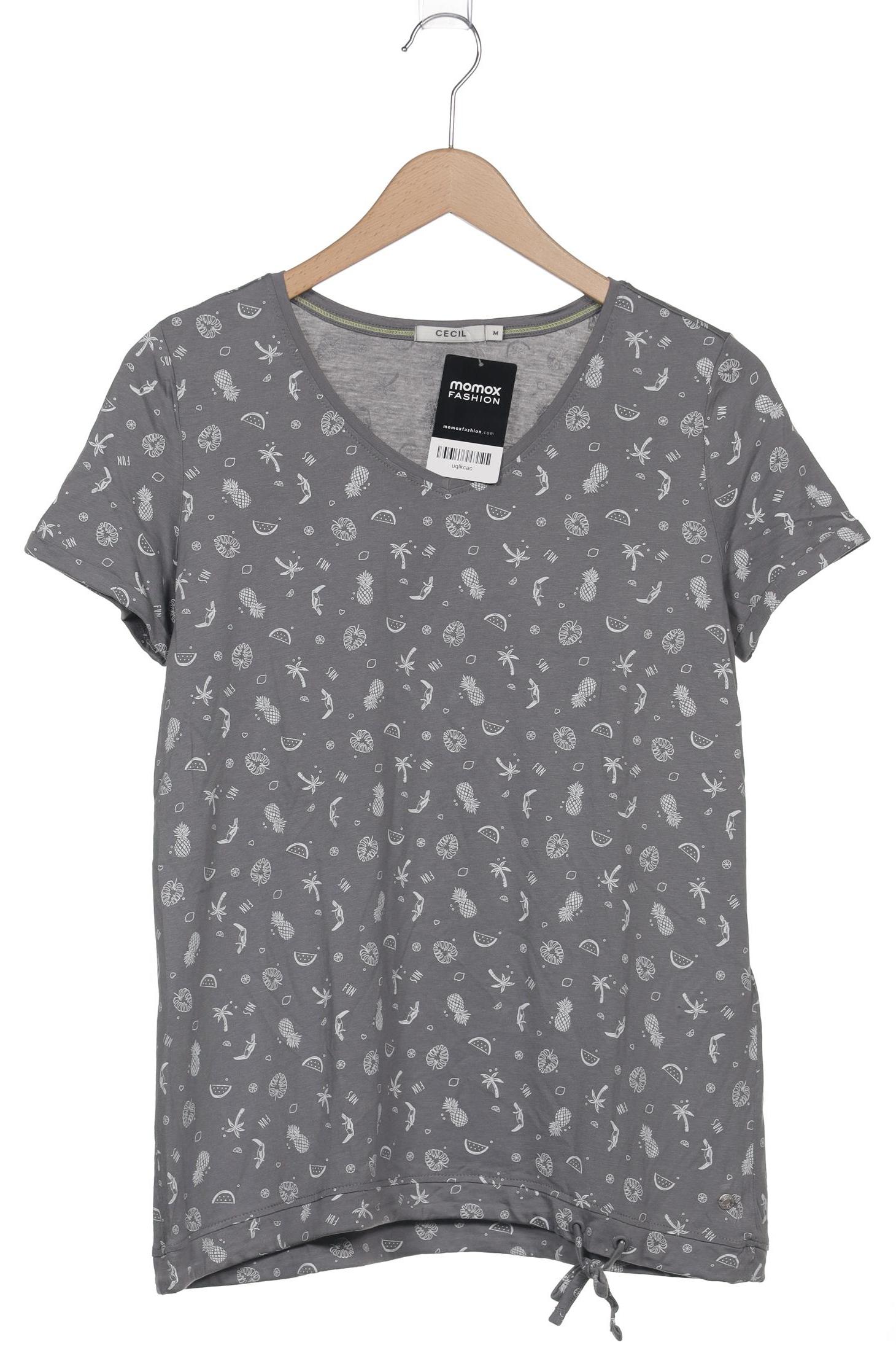 

Cecil Damen T-Shirt, grau, Gr. 38