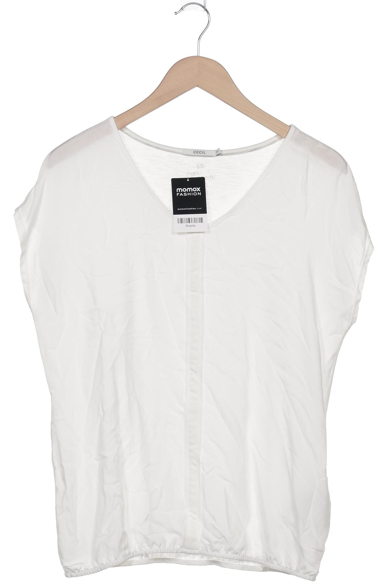 

Cecil Damen T-Shirt, weiß, Gr. 36