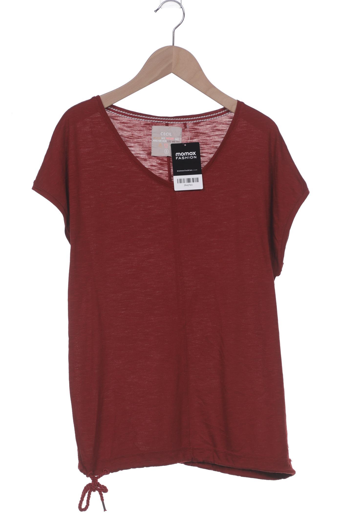 

Cecil Damen T-Shirt, rot, Gr. 36