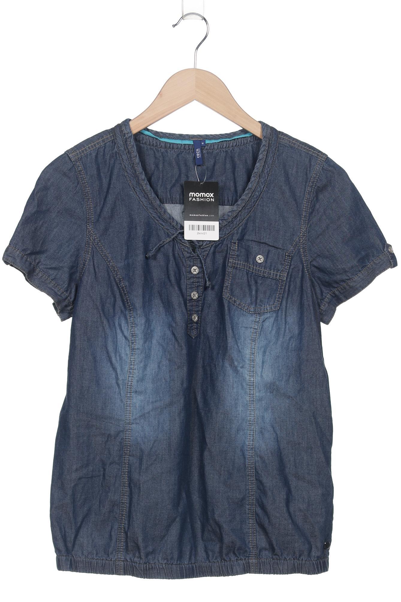 

Cecil Damen T-Shirt, blau, Gr. 38