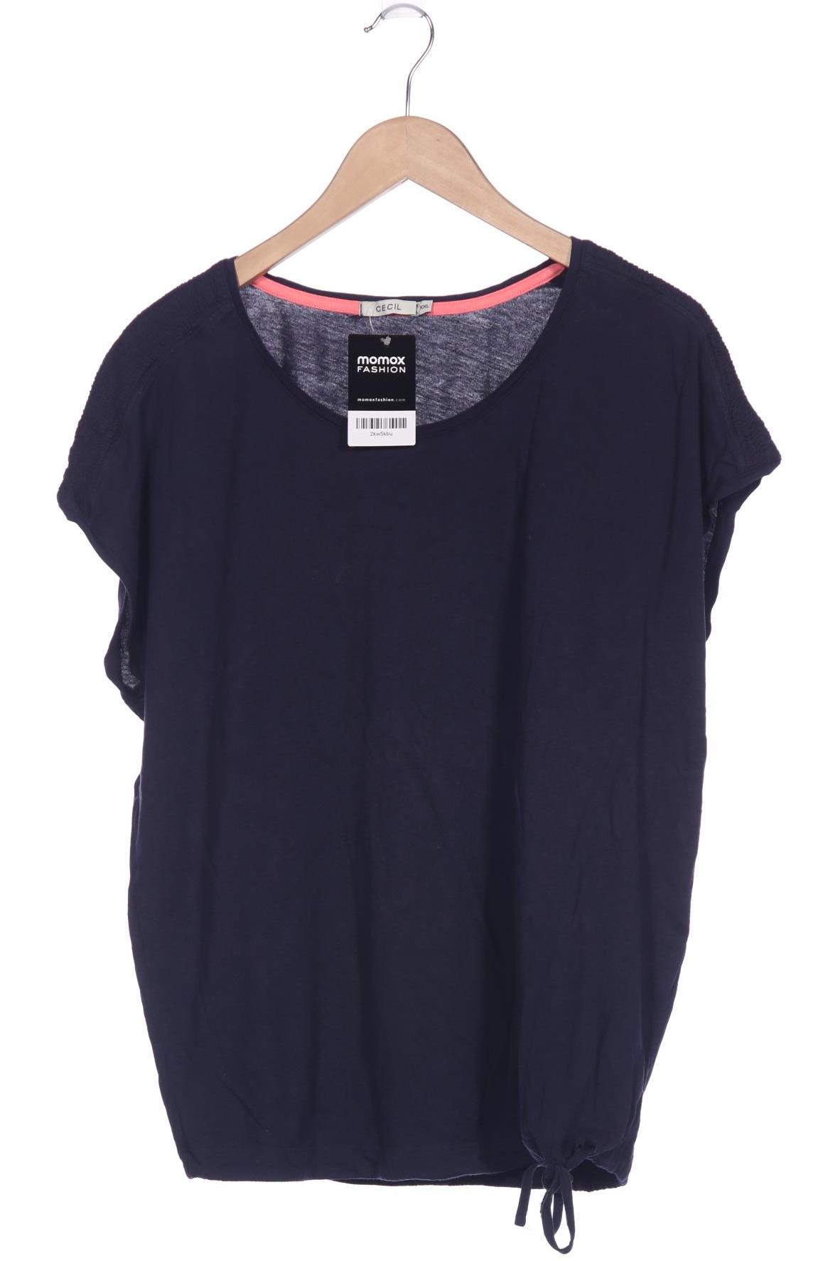 

Cecil Damen T-Shirt, marineblau, Gr. 46