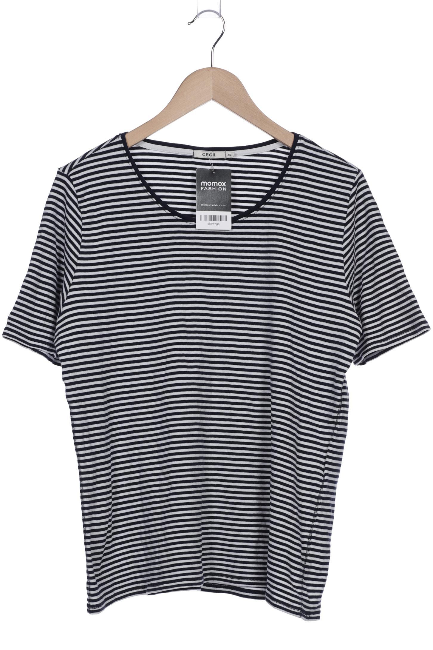 

Cecil Damen T-Shirt, marineblau, Gr. 46