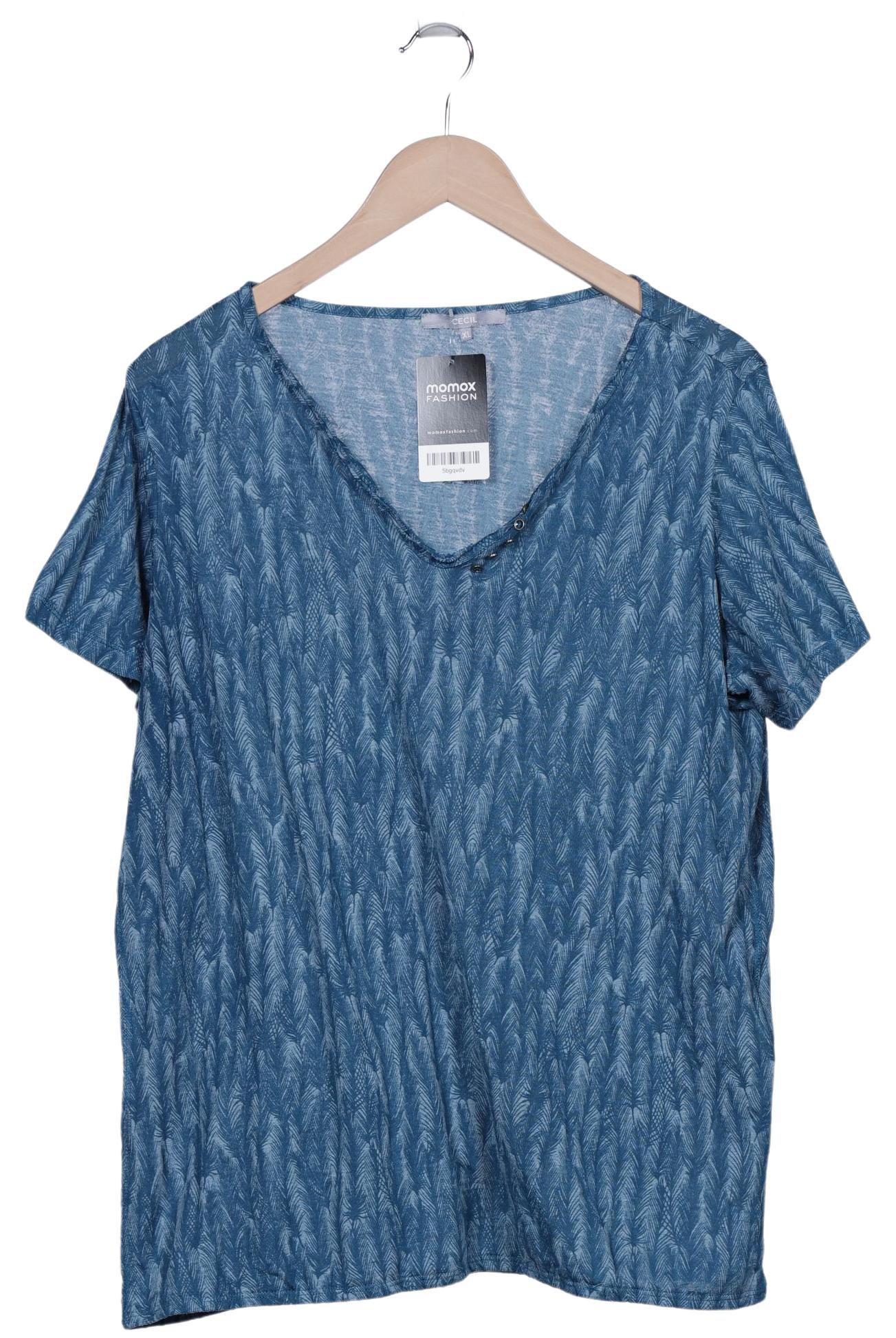 

Cecil Damen T-Shirt, blau, Gr. 44