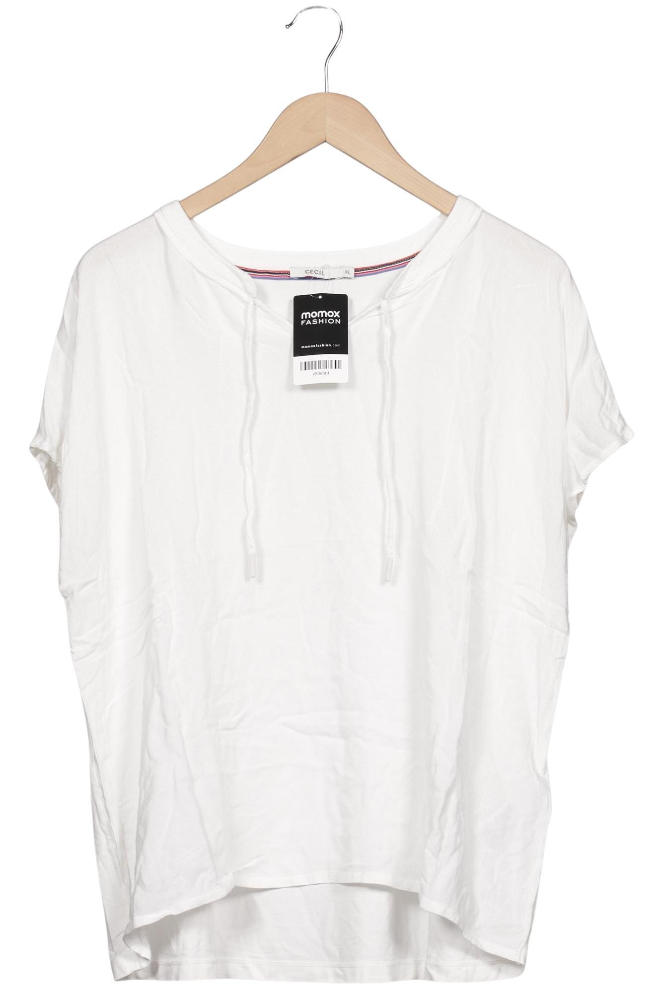 

Cecil Damen T-Shirt, weiß, Gr. 44