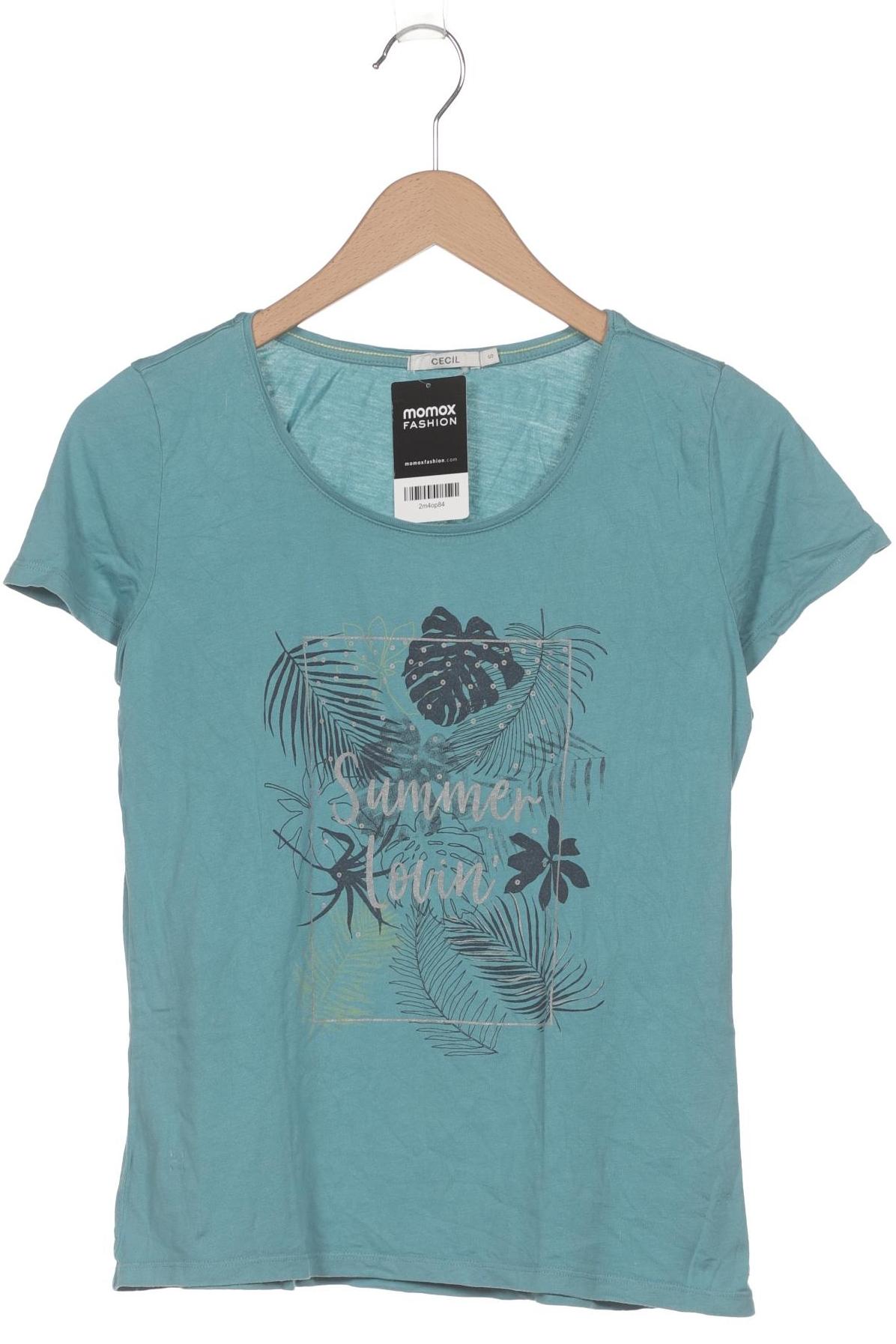 

Cecil Damen T-Shirt, türkis, Gr. 36