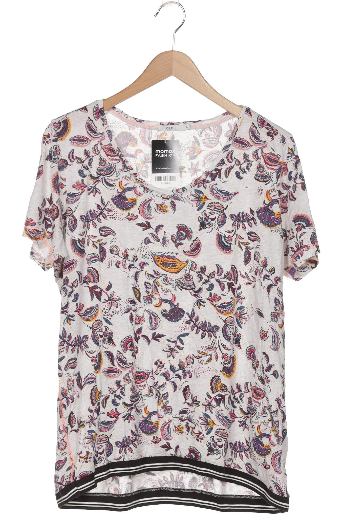 

Cecil Damen T-Shirt, weiß, Gr. 42