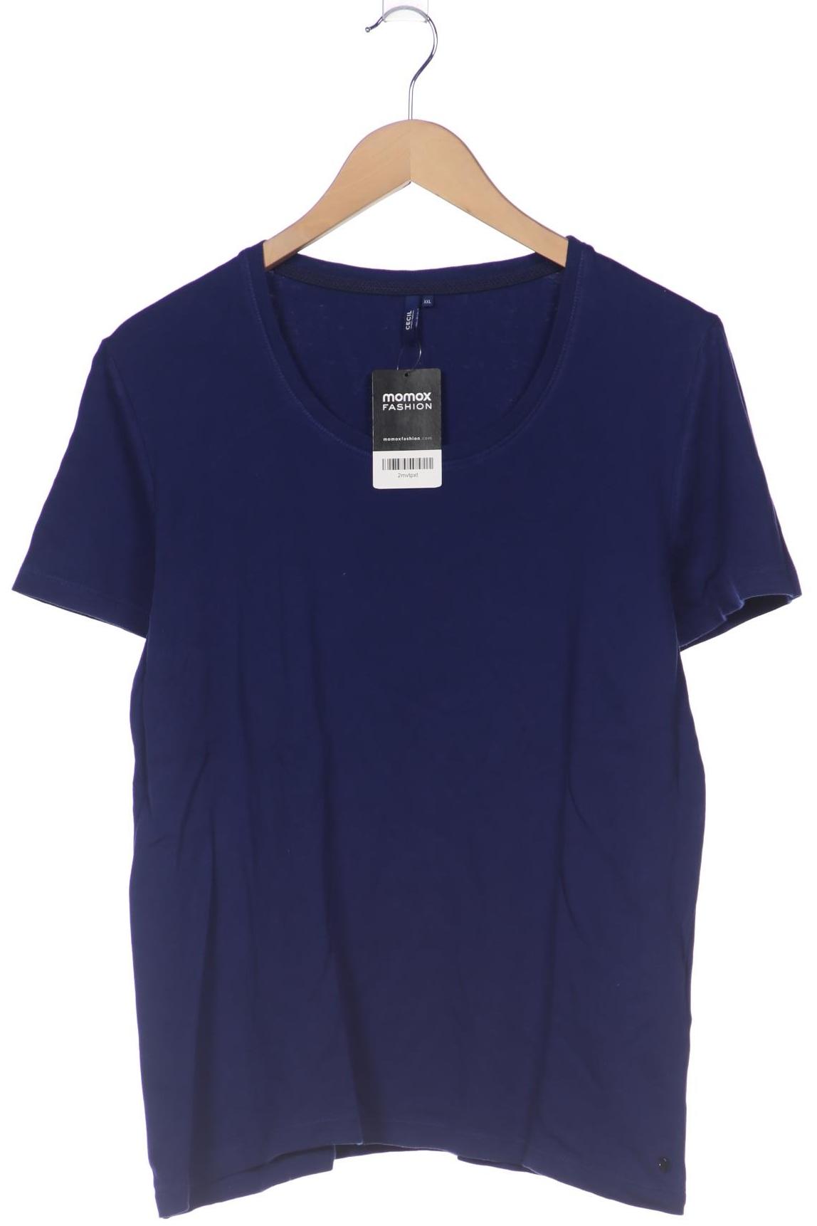 

Cecil Damen T-Shirt, blau, Gr. 46