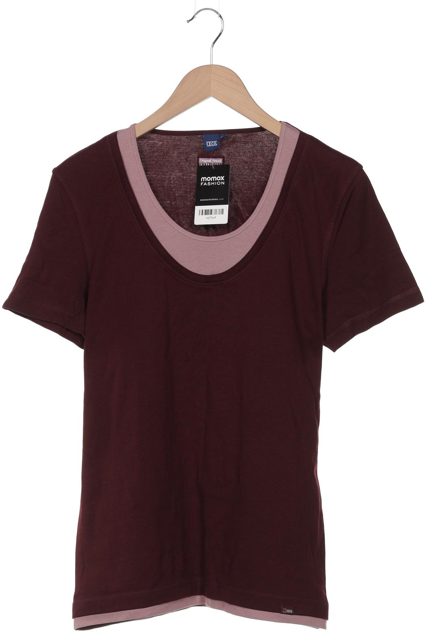 

Cecil Damen T-Shirt, bordeaux, Gr. 46