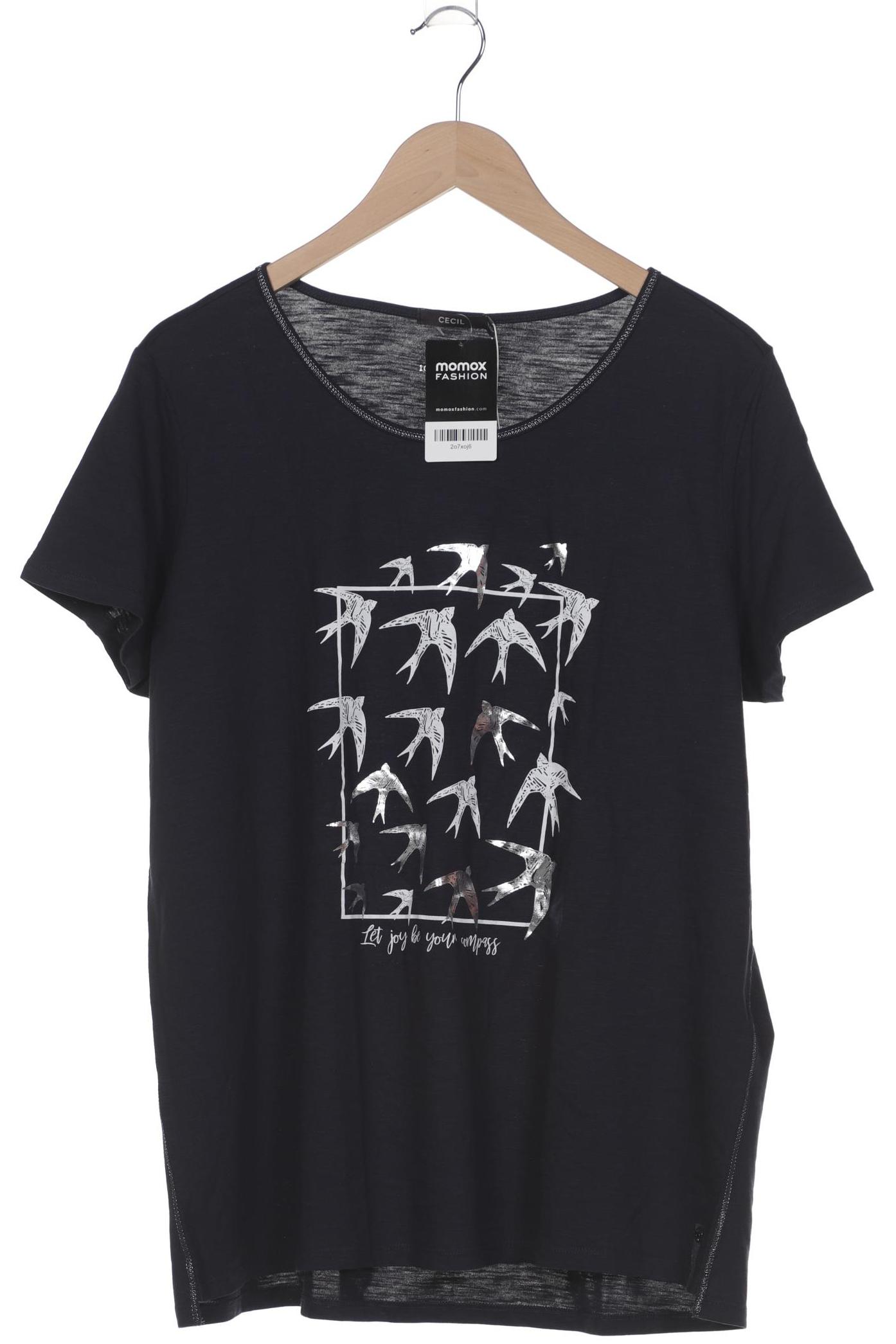 

Cecil Damen T-Shirt, marineblau, Gr. 46