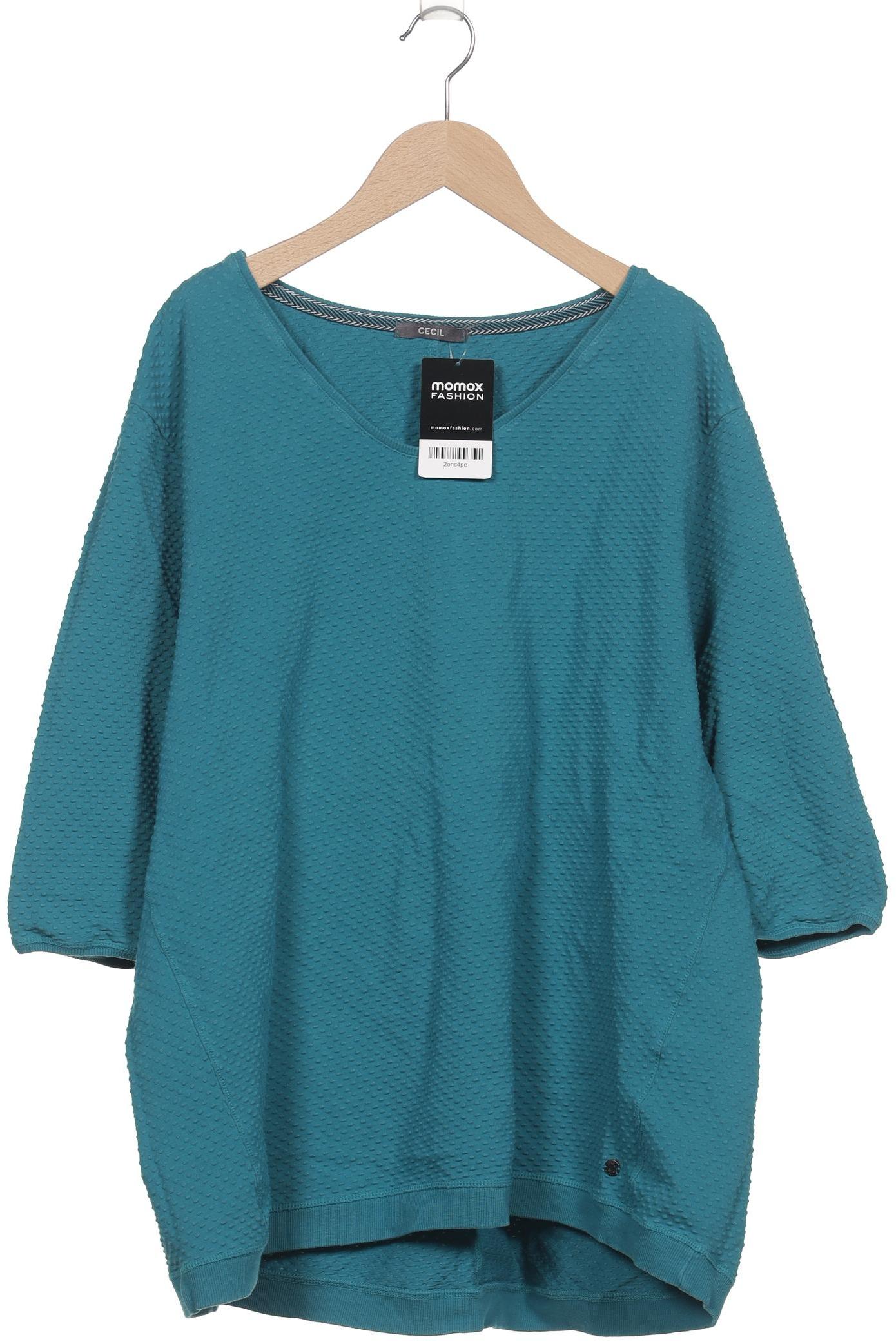 

Cecil Damen T-Shirt, blau, Gr. 46