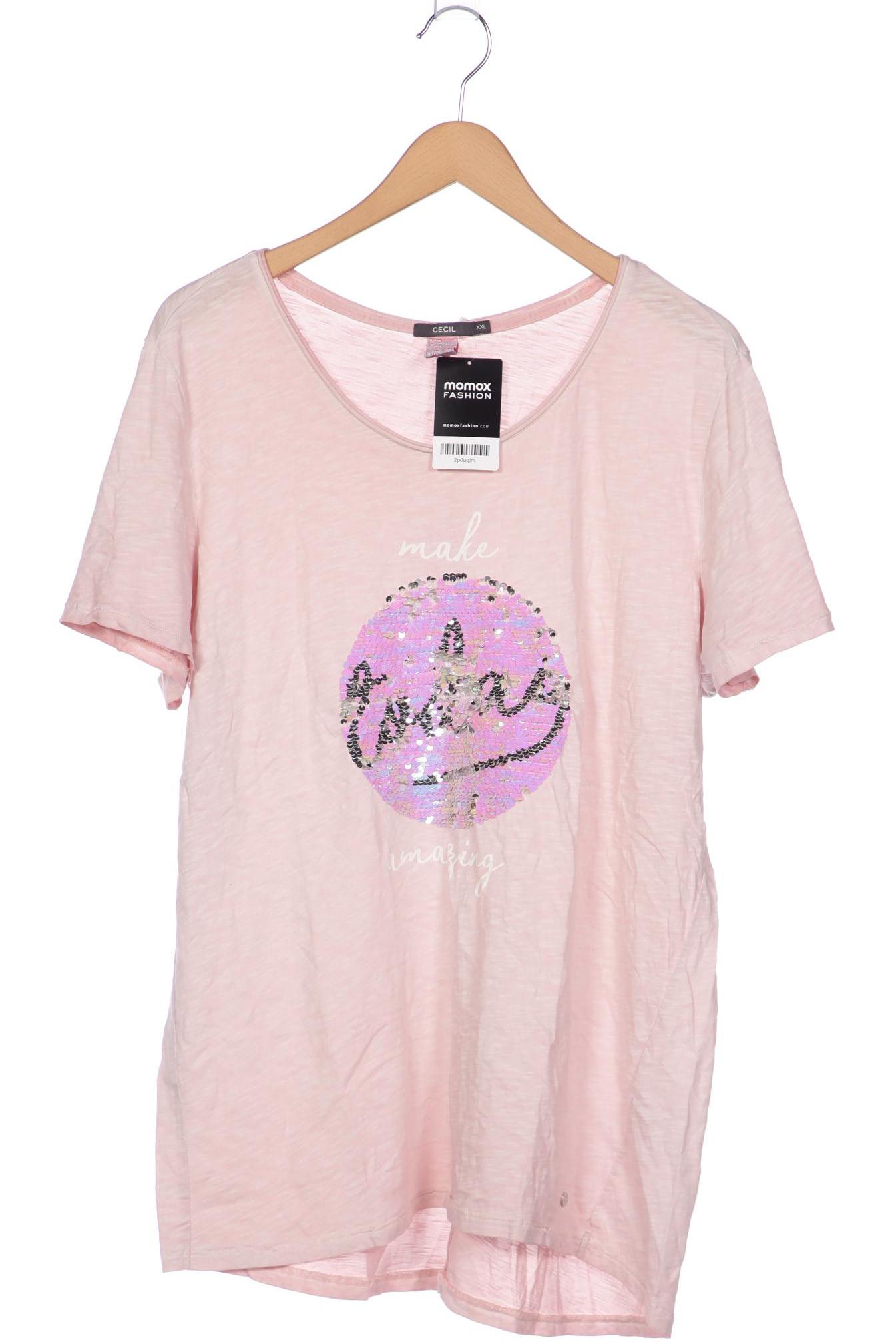 

Cecil Damen T-Shirt, pink, Gr. 46