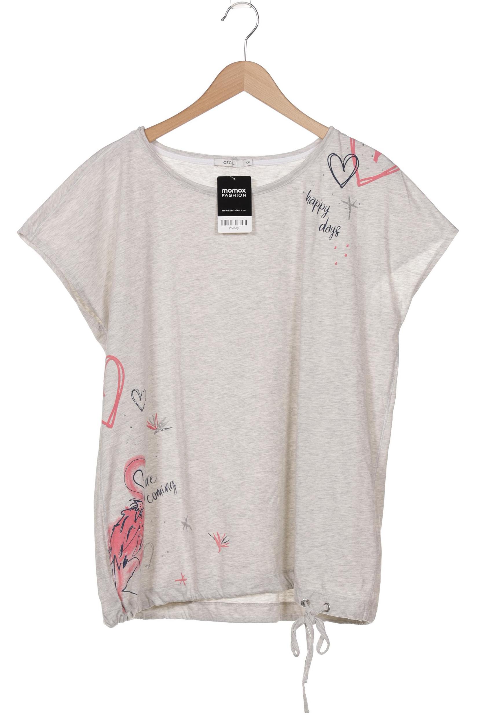 

Cecil Damen T-Shirt, grau, Gr. 46