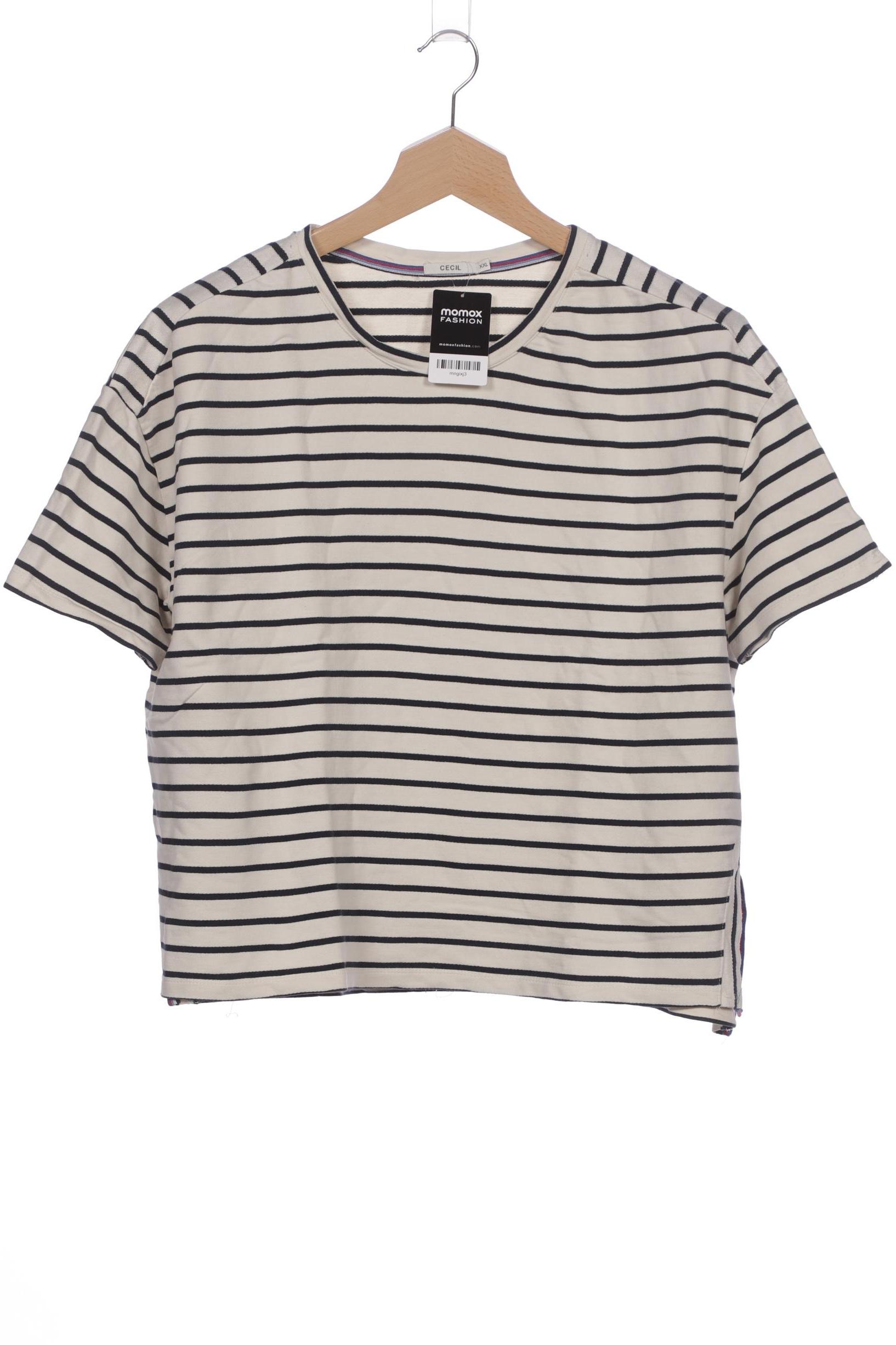 

Cecil Damen T-Shirt, weiß, Gr. 46