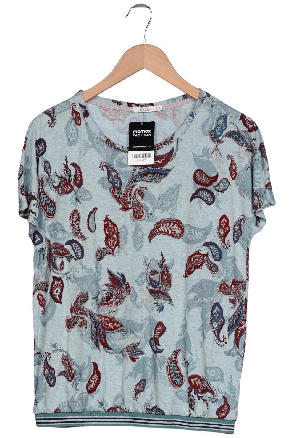 

Cecil Damen T-Shirt, türkis, Gr. 36